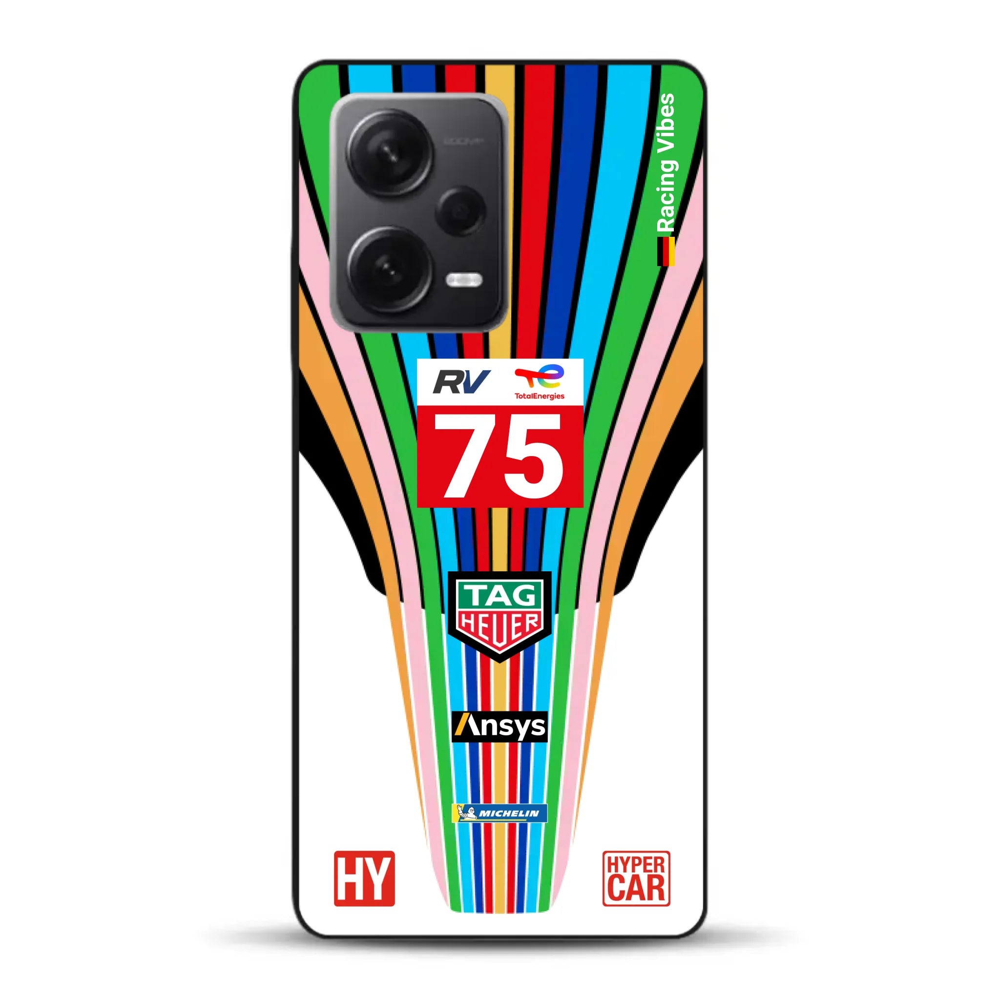 Porsche 963 #75 2023 Livery - Individuelle Handyhülle für Xiaomi