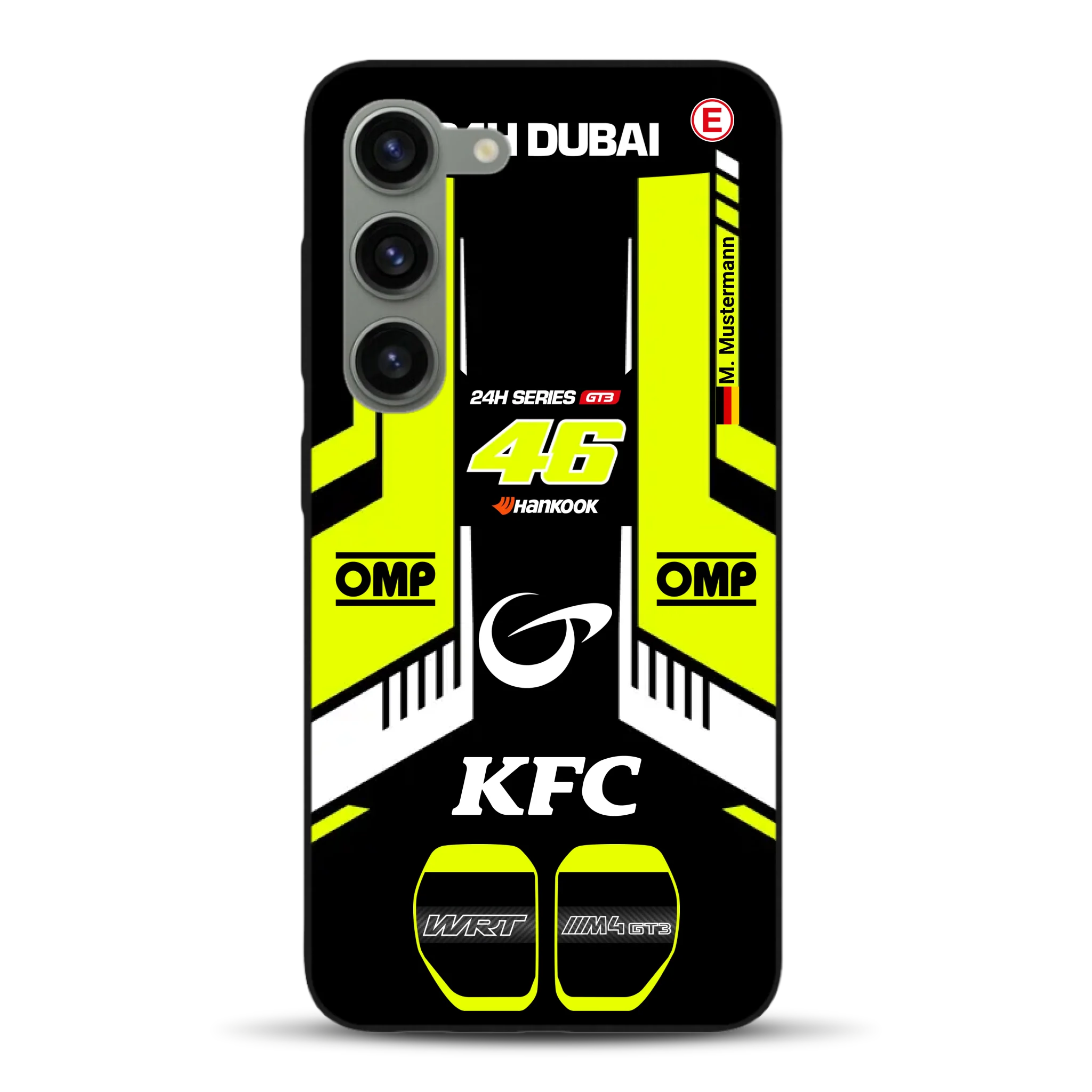 M4 GT3 #46 24h Dubai 2023 Rossi Livery - Custodia per cellulare personalizzata per Samsung