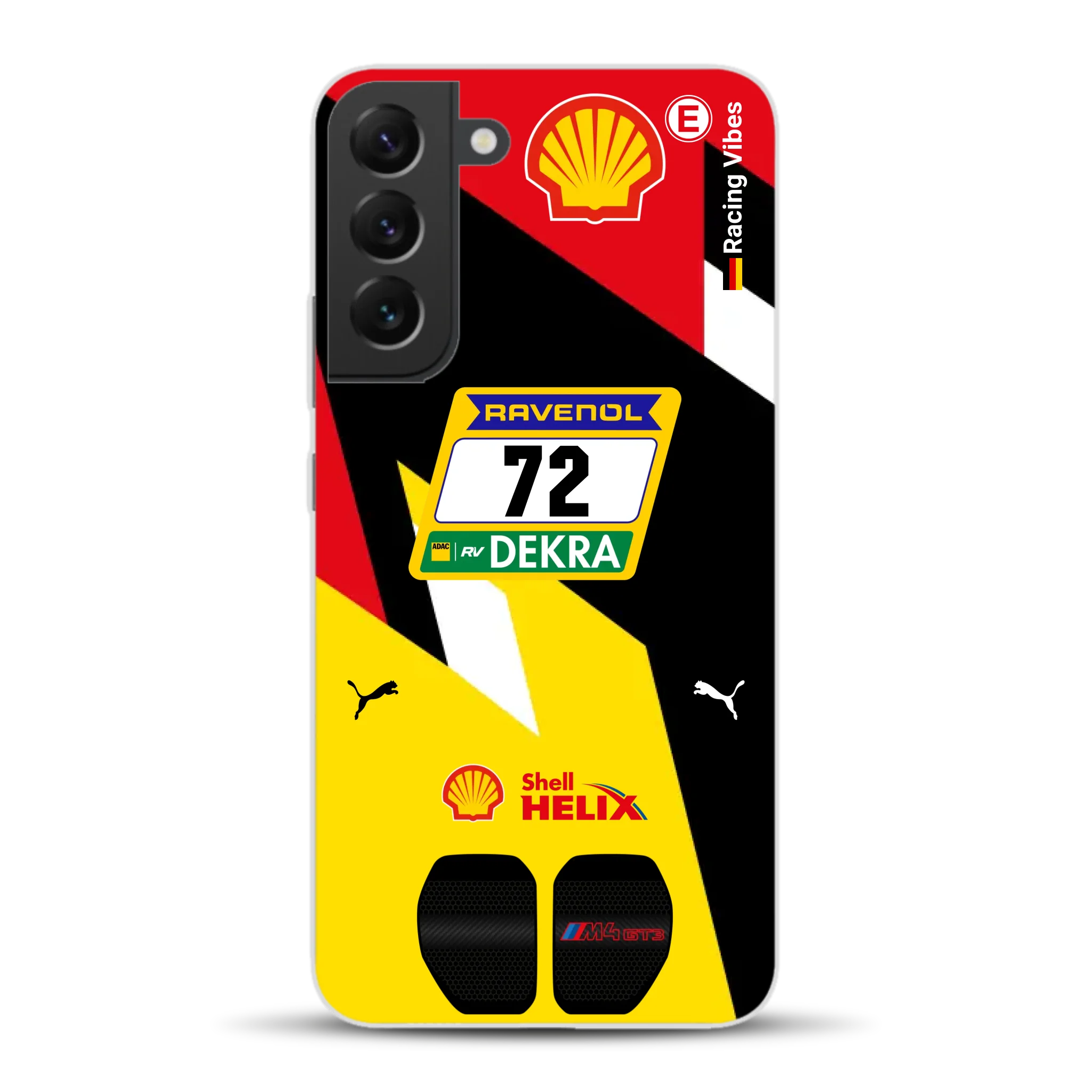 RMG M4 GT3 #72 Nürburgring 24h Qualifiers 2024 Livery - Custom phone case for Samsung