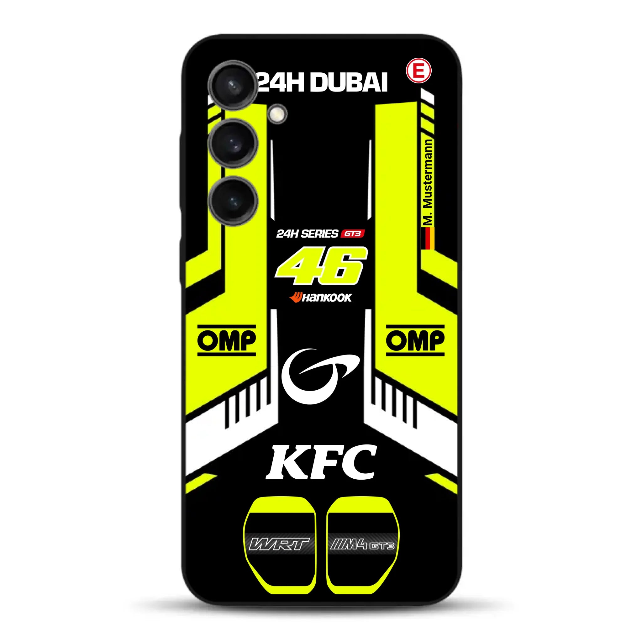 M4 GT3 #46 24h Dubai 2023 Rossi Livery - Custodia per cellulare personalizzata per Samsung