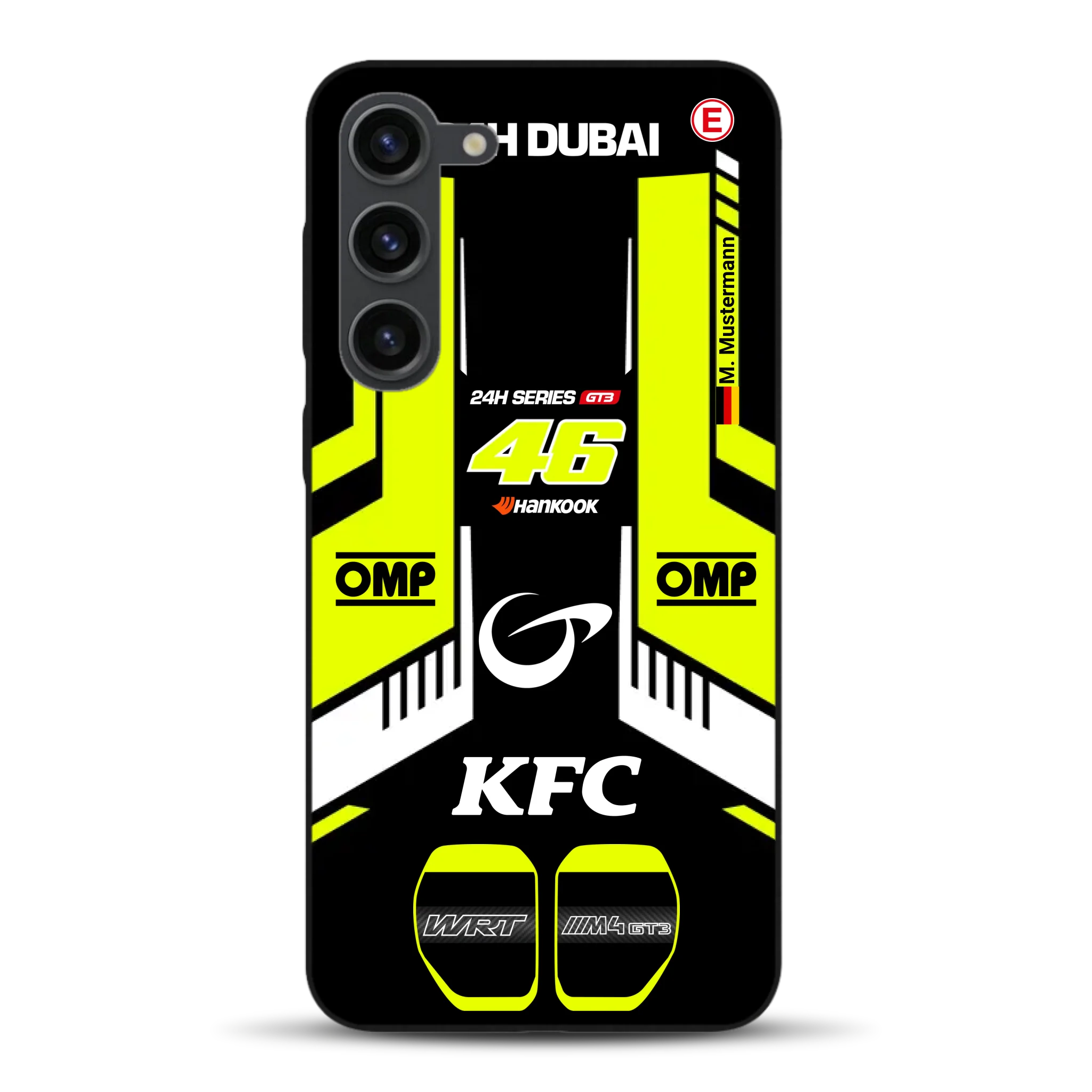 M4 GT3 #46 24h Dubai 2023 Rossi Livery - Individuelle Handyhülle für Samsung