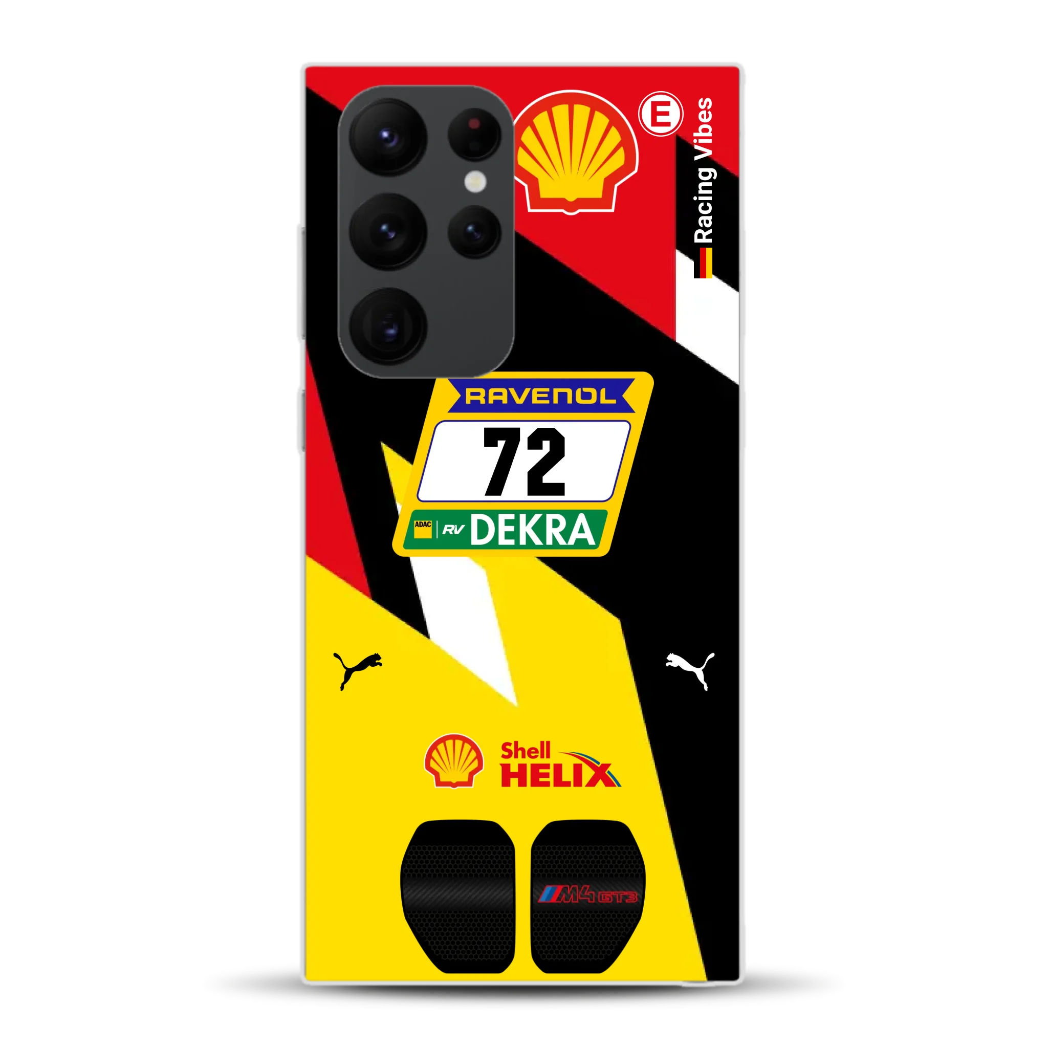 RMG M4 GT3 #72 Nürburgring 24h Qualifiers 2024 Livery - Custom phone case for Samsung