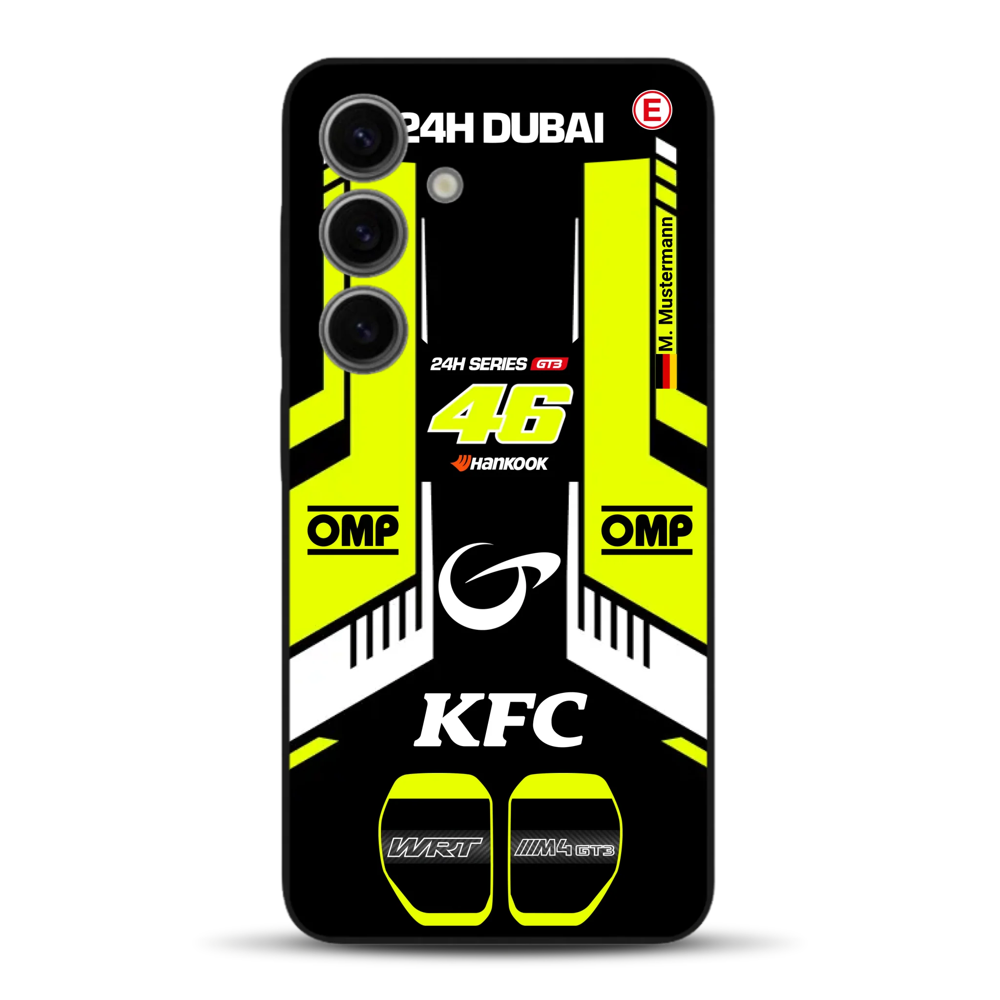 M4 GT3 #46 24h Dubai 2023 Rossi Livery - Custodia per cellulare personalizzata per Samsung