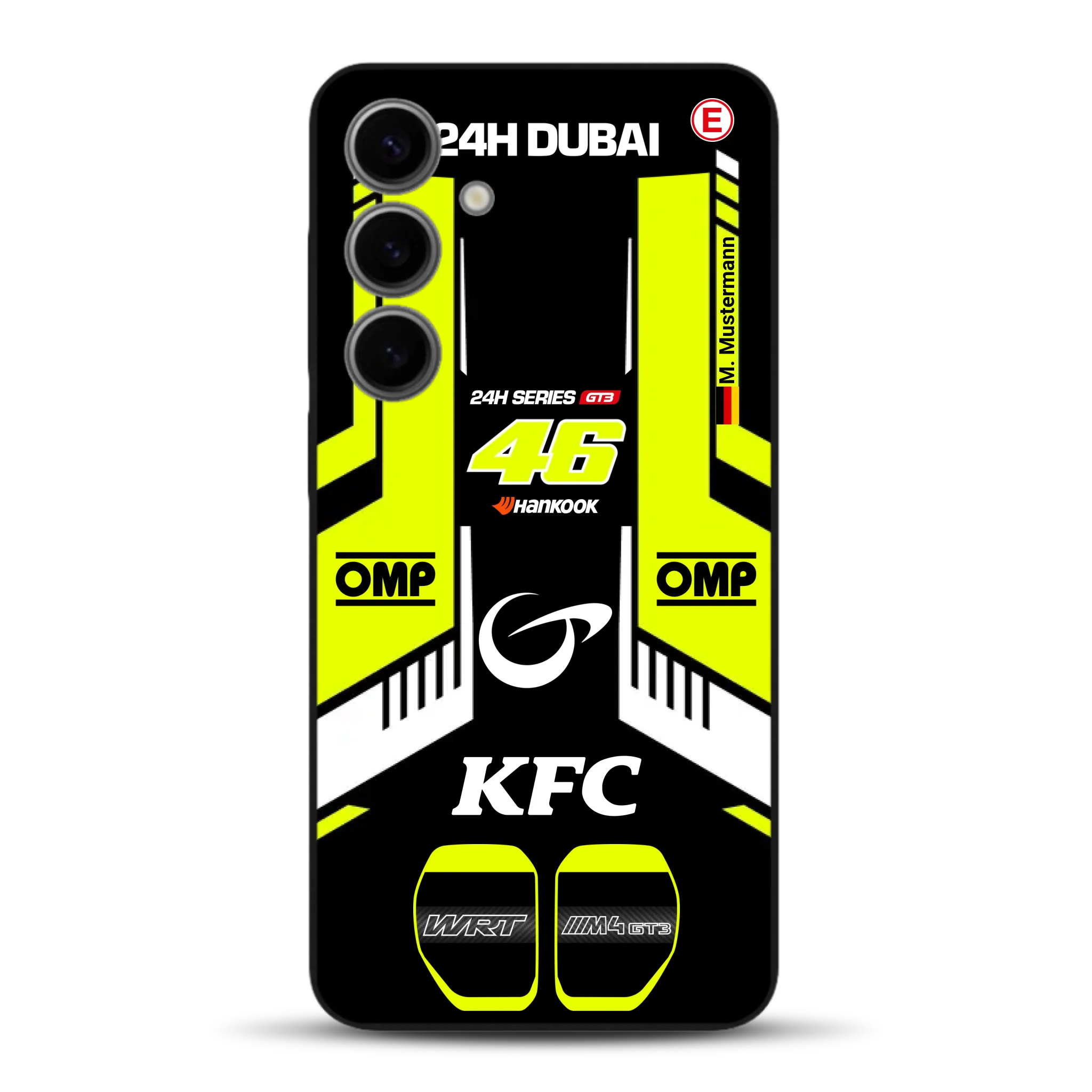 M4 GT3 #46 24h Dubai 2023 Rossi Livery - Custodia per cellulare personalizzata per Samsung
