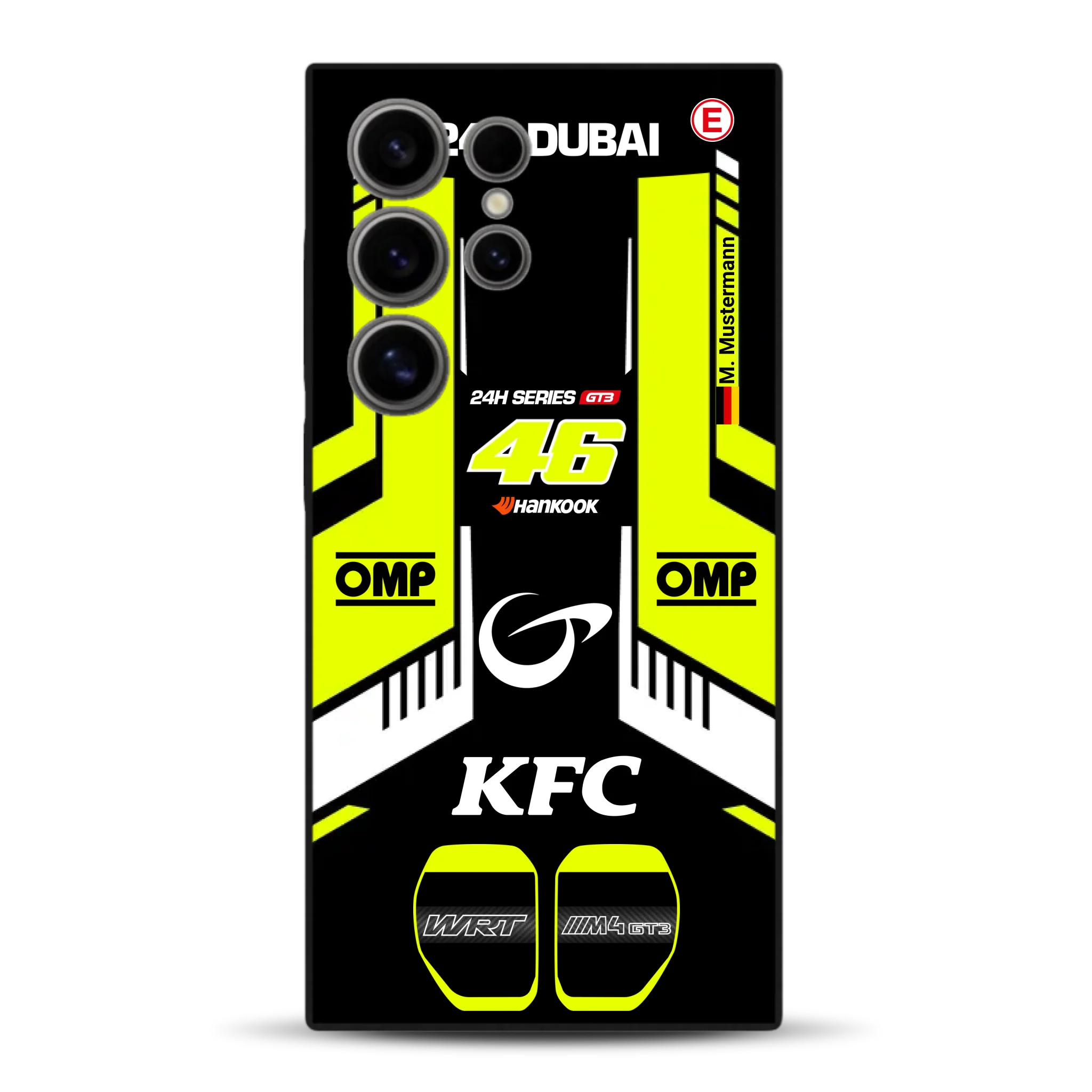 M4 GT3 #46 24h Dubai 2023 Rossi Livery - Custodia per cellulare personalizzata per Samsung