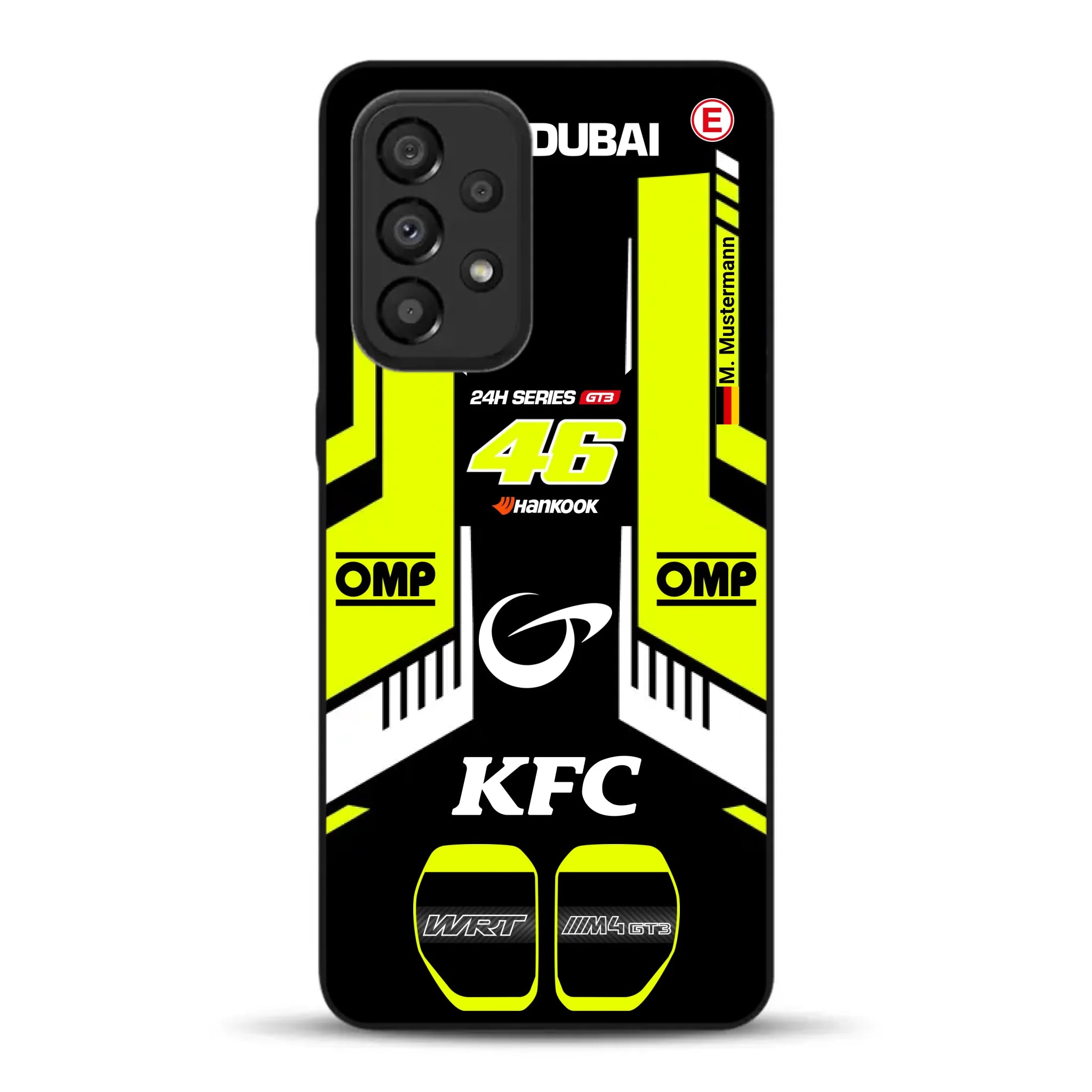 M4 GT3 #46 24h Dubai 2023 Rossi Livery - Individuelle Handyhülle für Samsung