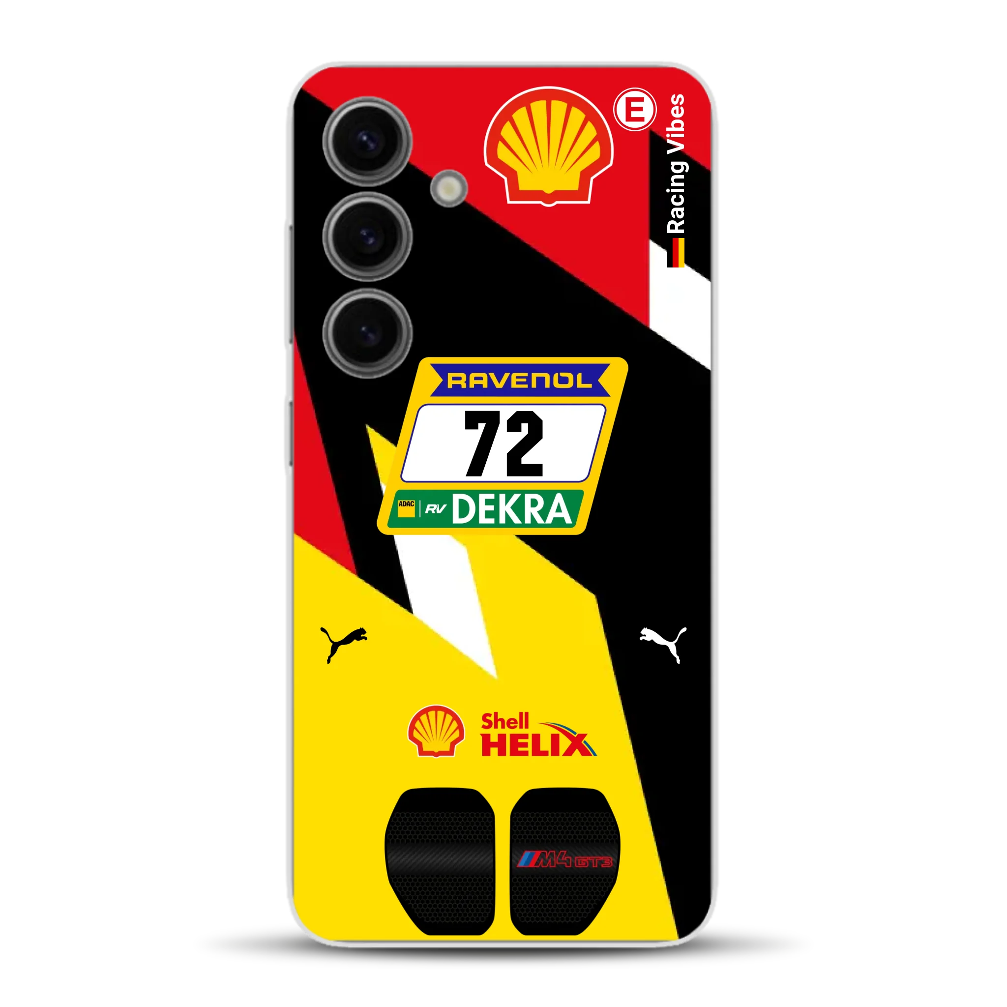 RMG M4 GT3 #72 Nürburgring 24h Qualifiers 2024 Livery - Personnalisé coque pour Samsung