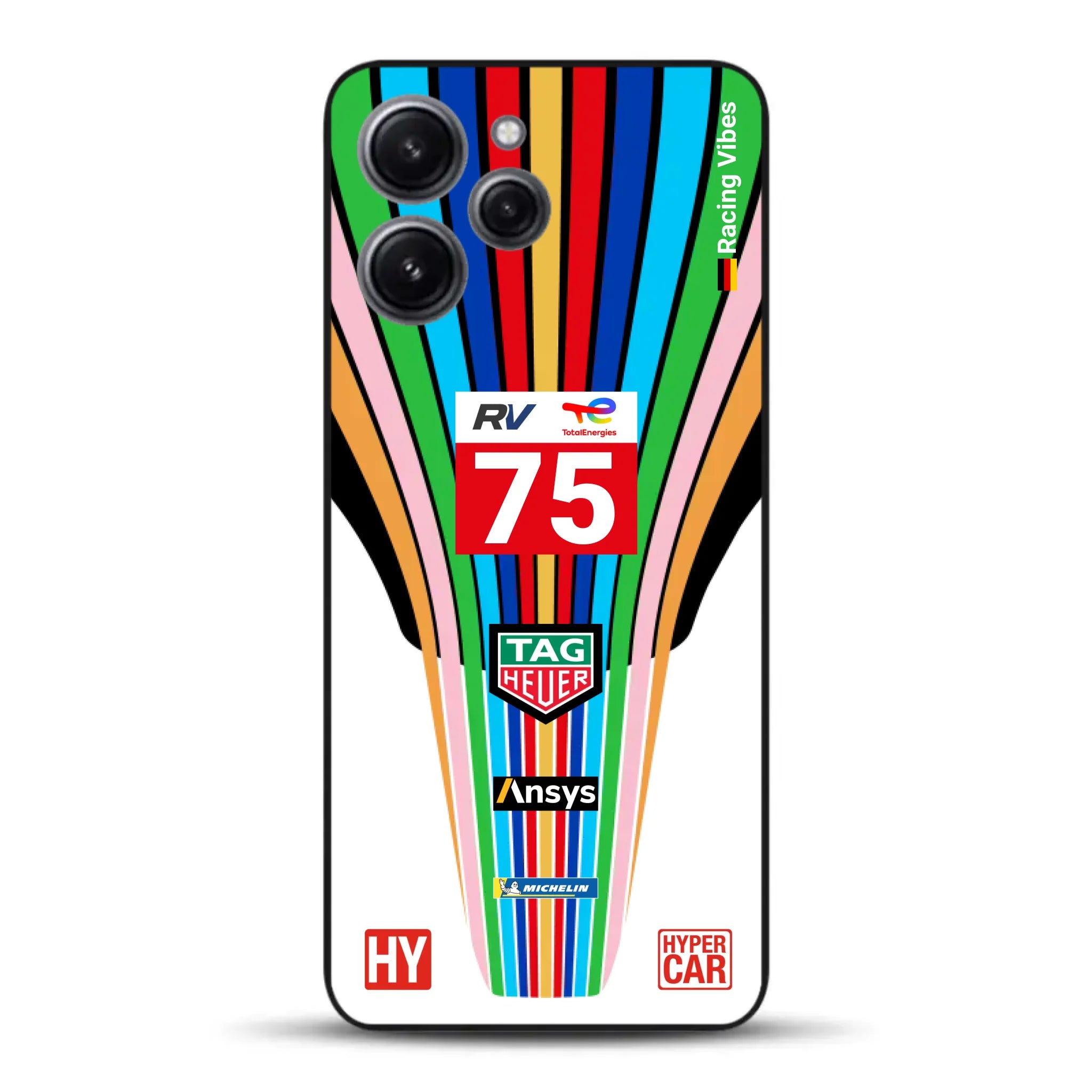 Porsche 963 #75 2023 Livery - Custodia per cellulare personalizzata per Xiaomi