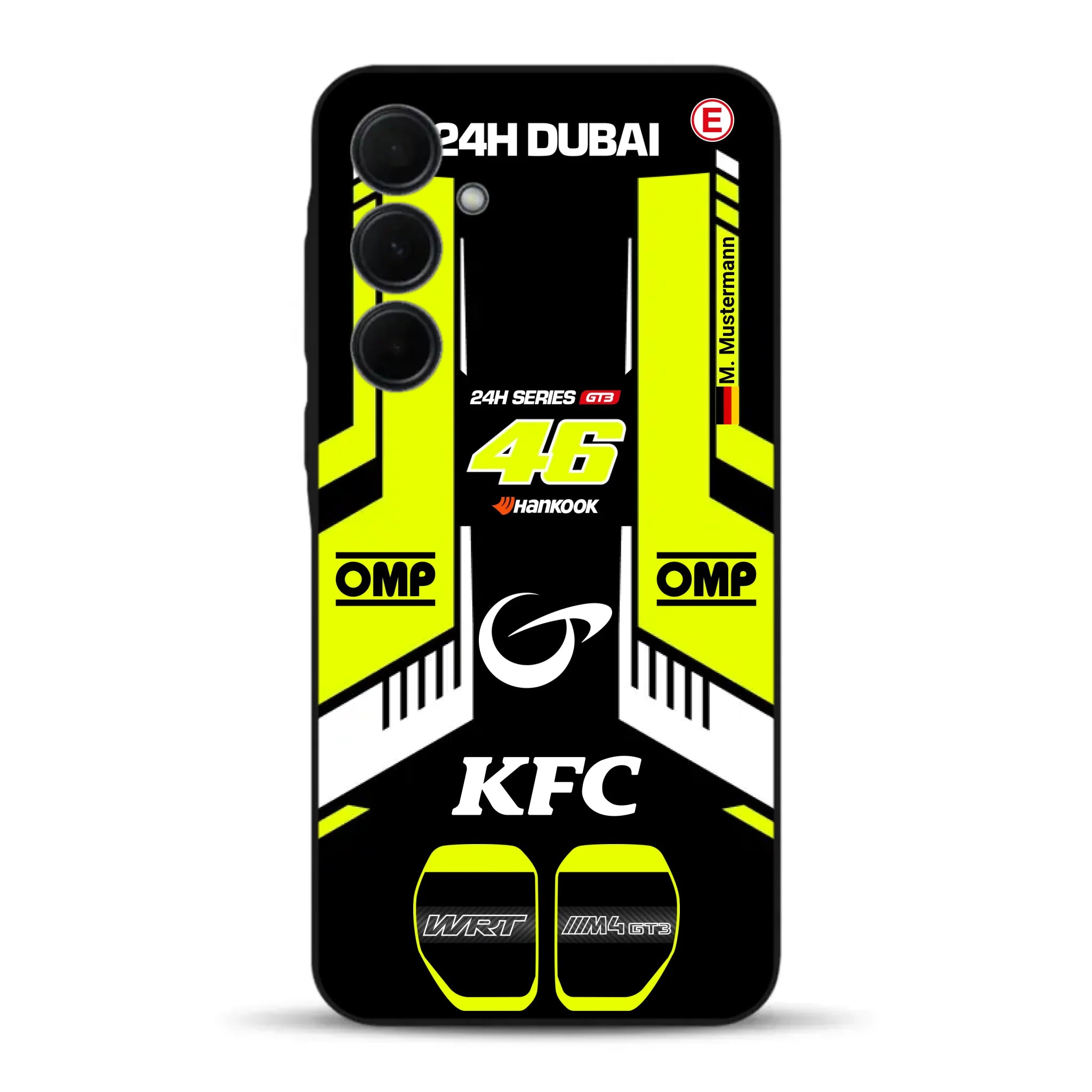 M4 GT3 #46 24h Dubai 2023 Rossi Livery - Custodia per cellulare personalizzata per Samsung