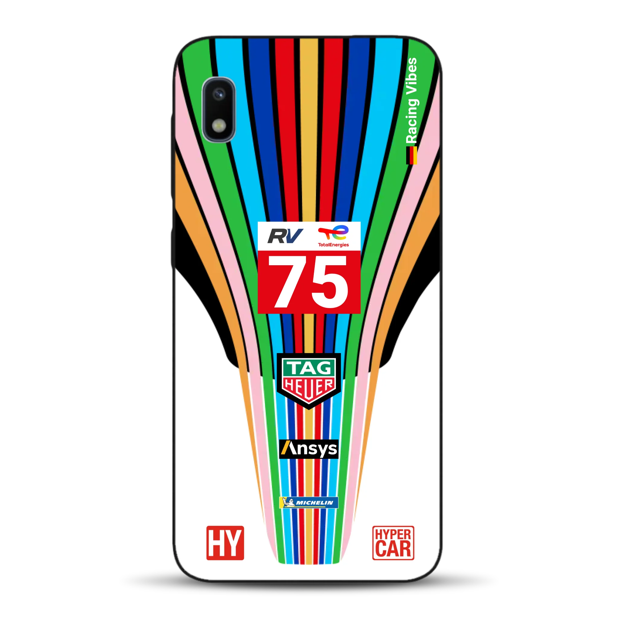 Porsche 963 #75 2023 Livery - Custodia per cellulare personalizzata per Samsung