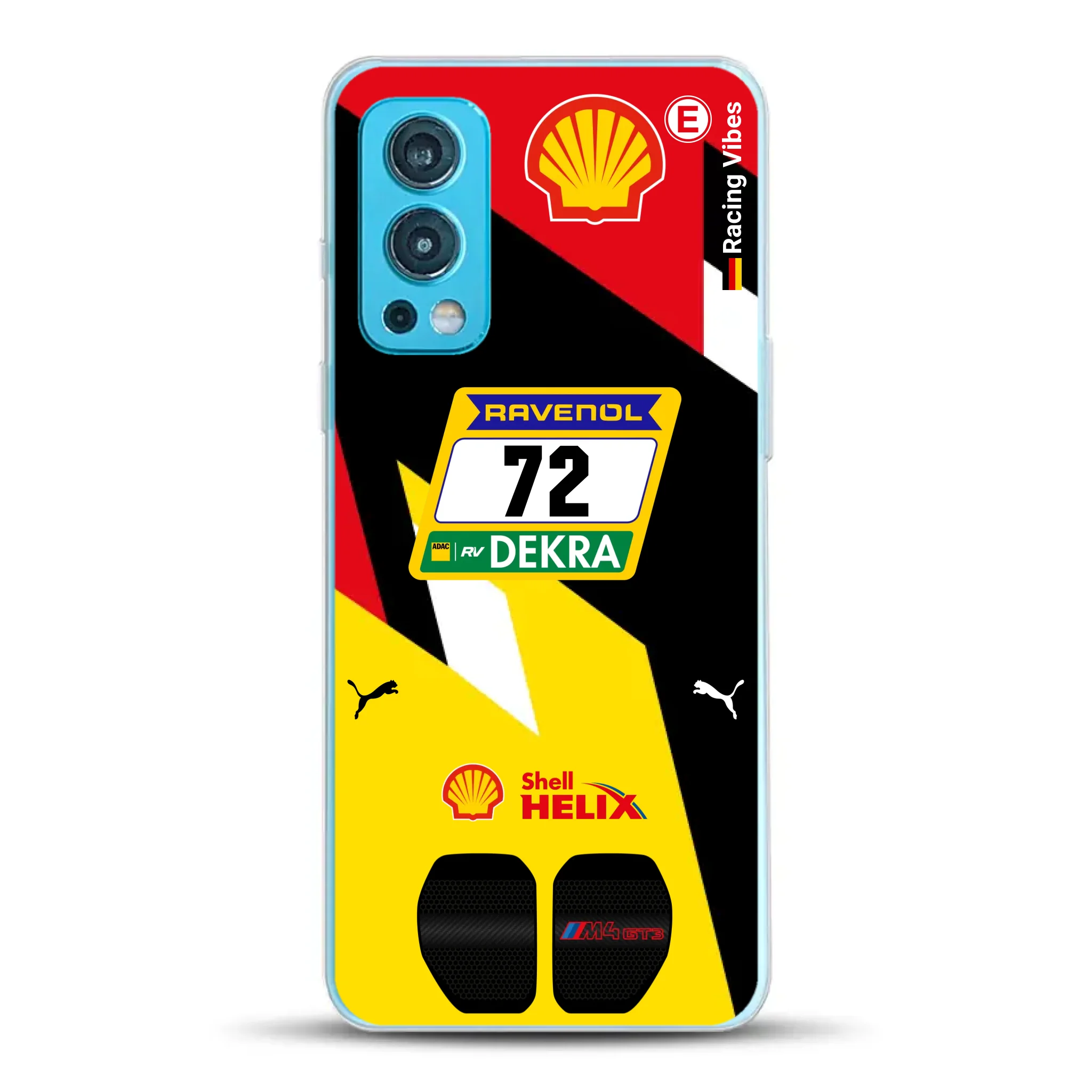 RMG M4 GT3 #72 Nürburgring 24h Qualifiers 2024 Livery - Custom phone case