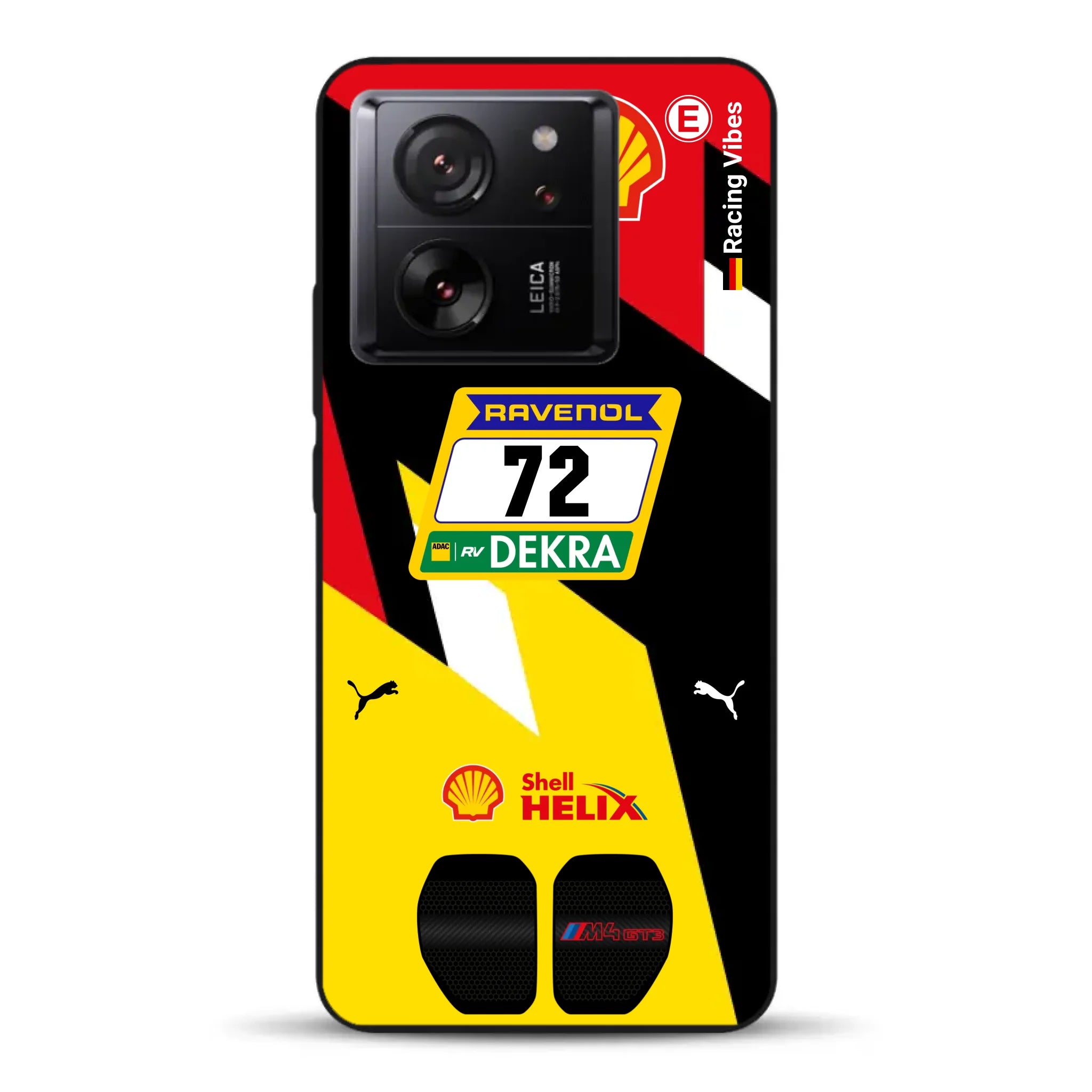 RMG M4 GT3 #72 Nürburgring 24h Qualifiers 2024 Livery - Custodia per cellulare personalizzata per Xiaomi