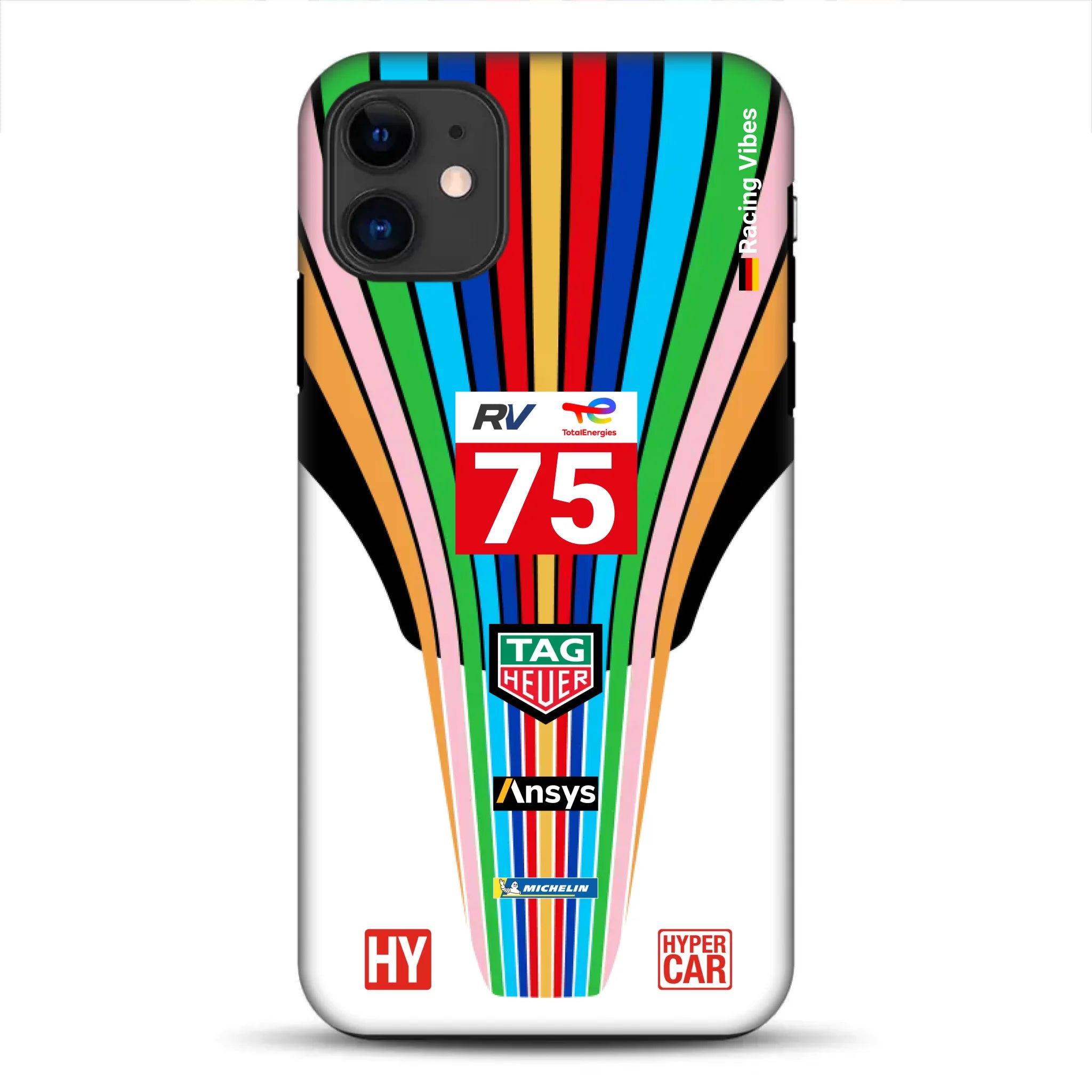 Porsche 963 #75 2023 Livery – Custodia premium personalizzata per iPhone