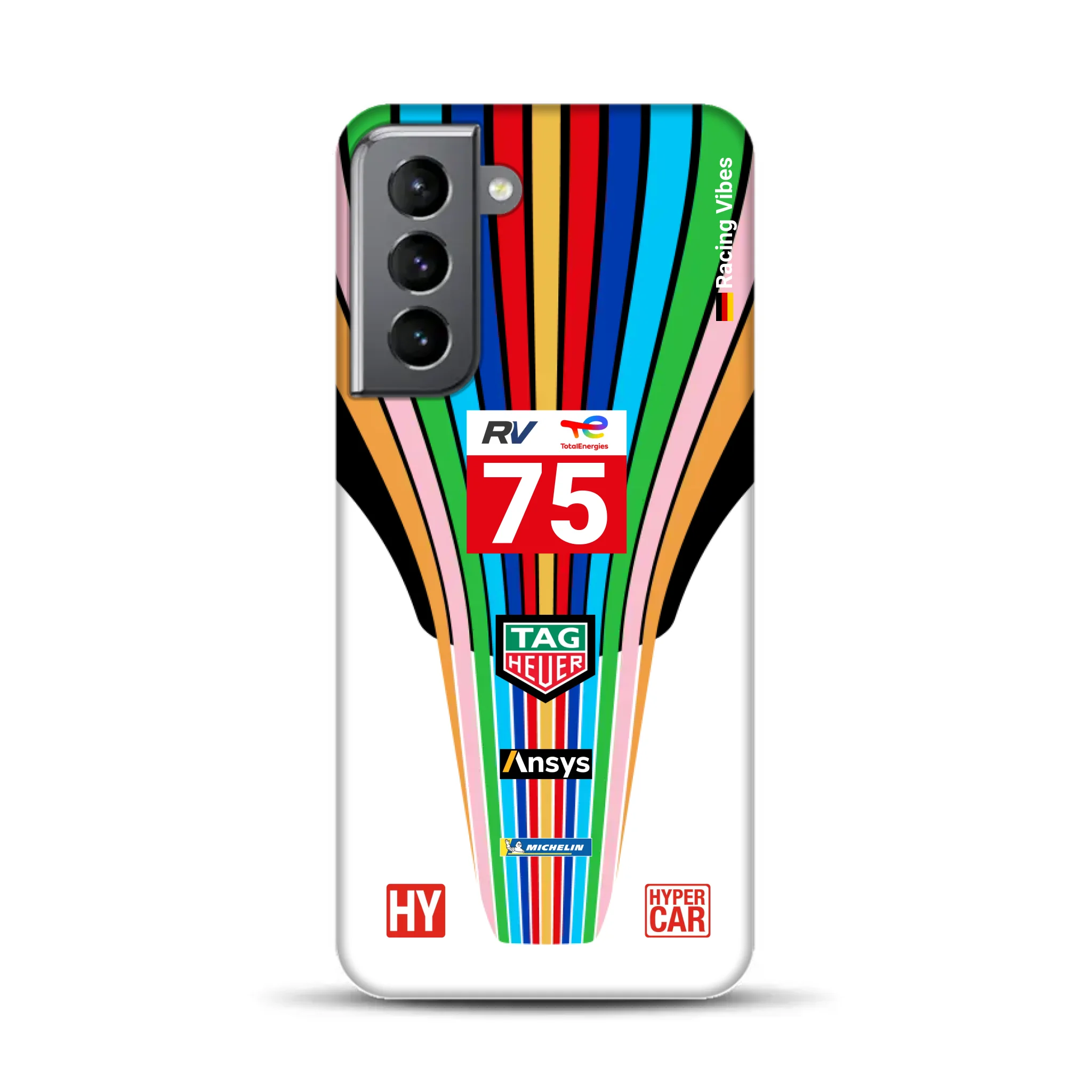 Porsche 963 #75 2023 Livery - Individuelle Premium Hülle für Samsung