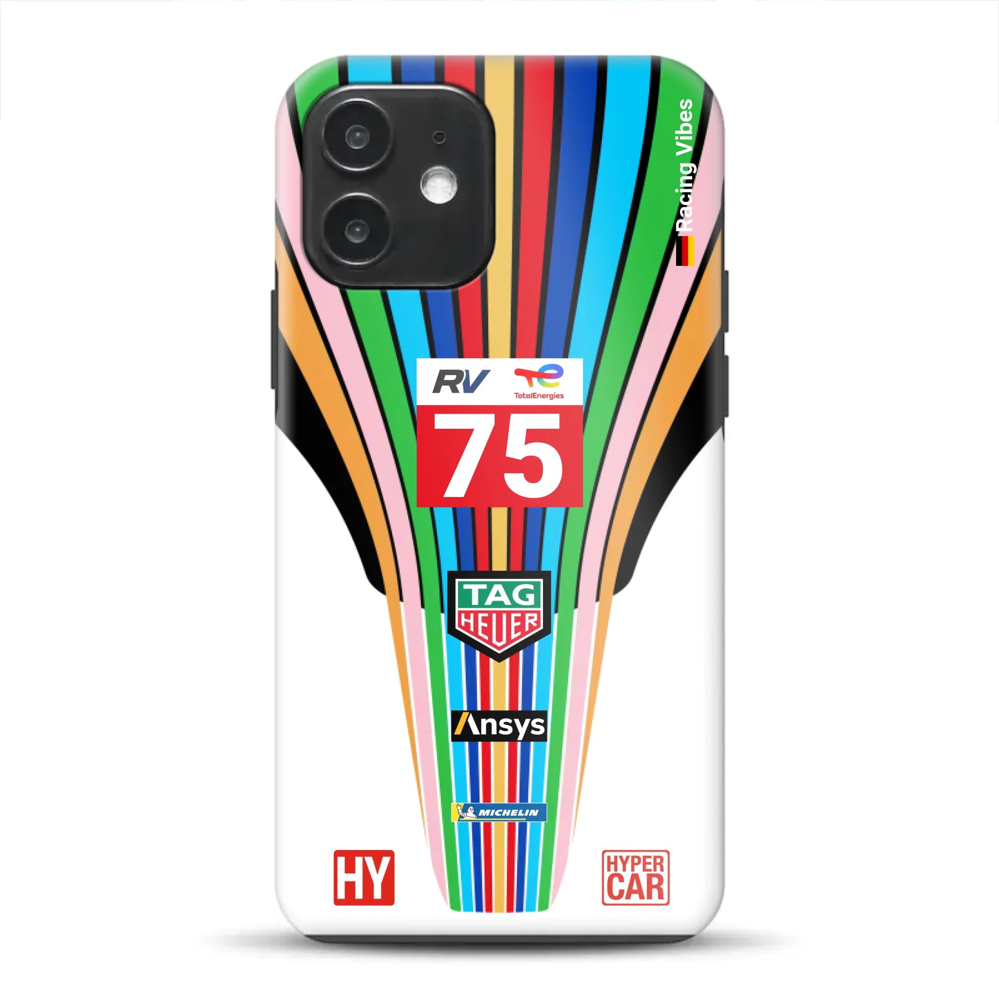 Porsche 963 #75 2023 Livery – Custodia premium personalizzata per iPhone