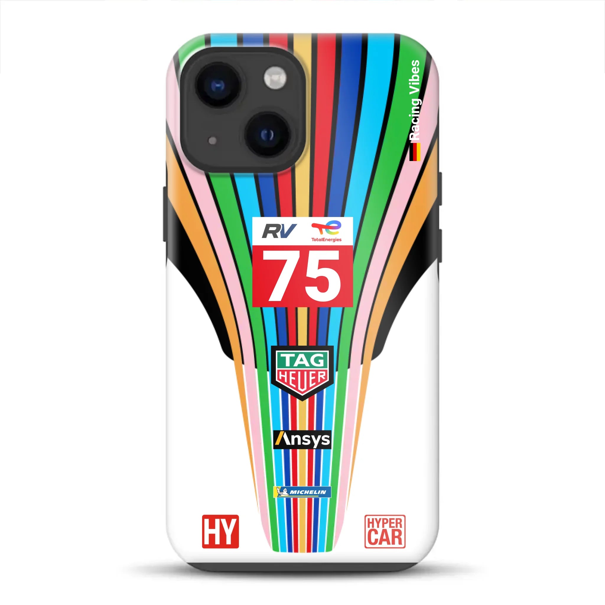 Porsche 963 #75 2023 Livery – Custodia premium personalizzata per iPhone