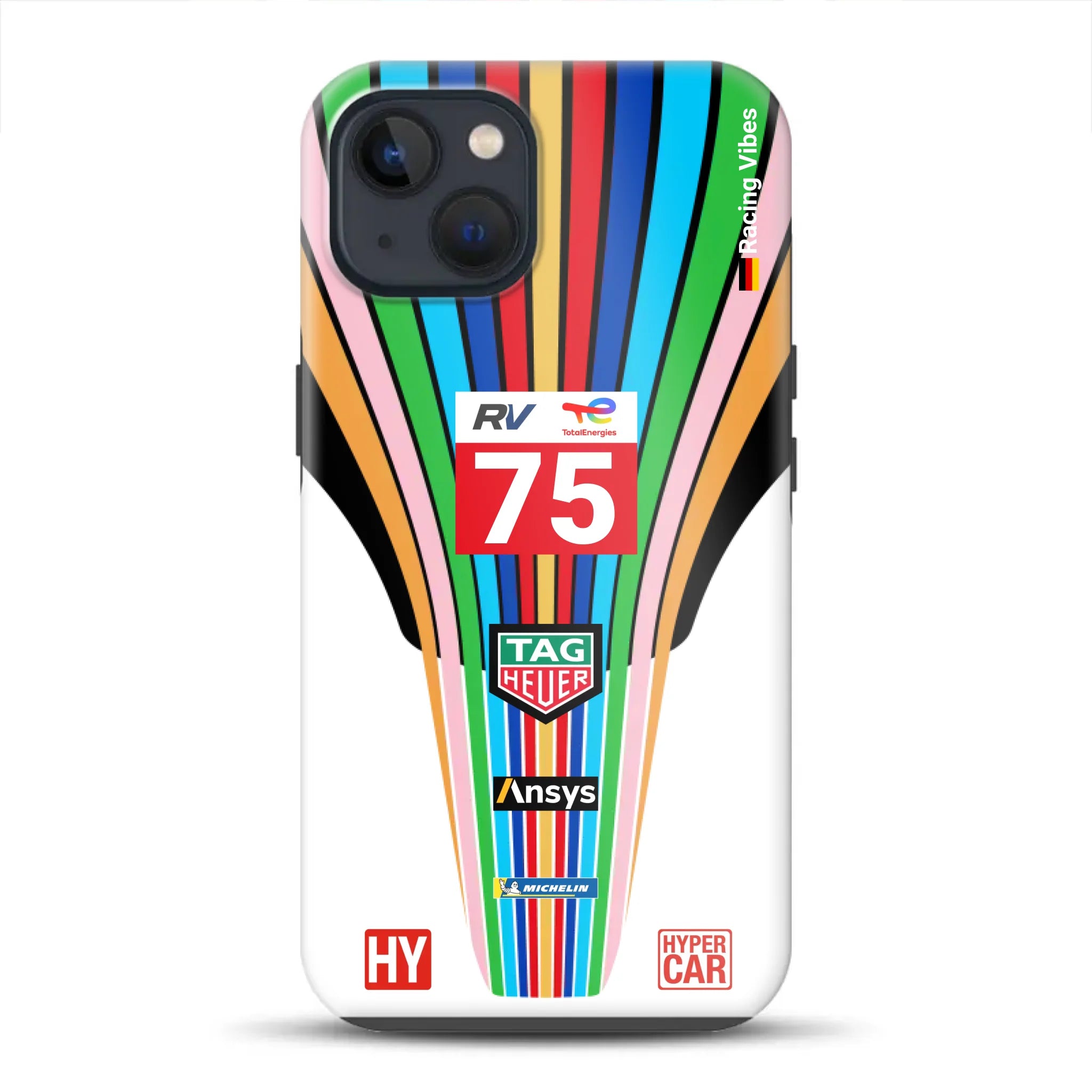 Porsche 963 #75 2023 Livery – Custodia premium personalizzata per iPhone