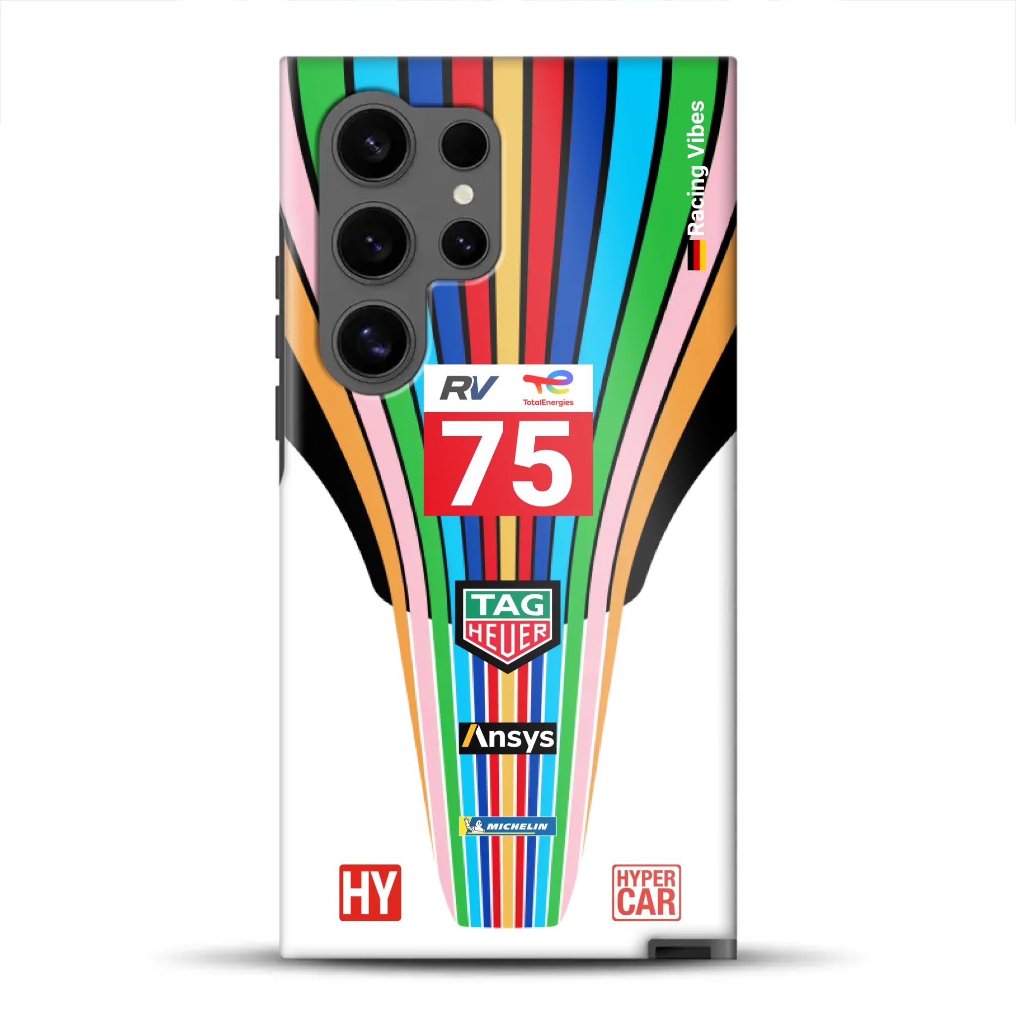 Porsche 963 #75 2023 Livery – Custodia premium personalizzata per Samsung