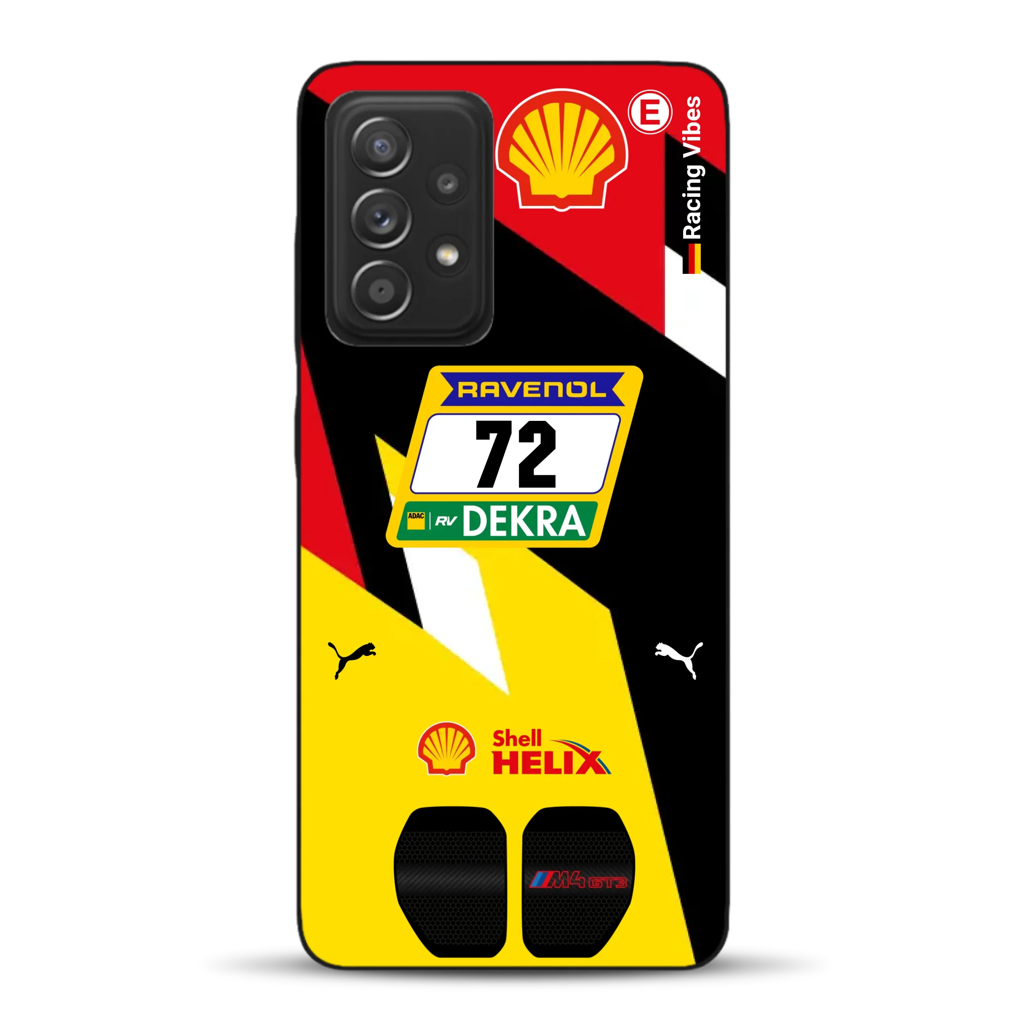 RMG M4 GT3 #72 Nürburgring 24h Qualifiers 2024 Livery - Personnalisé coque pour Samsung