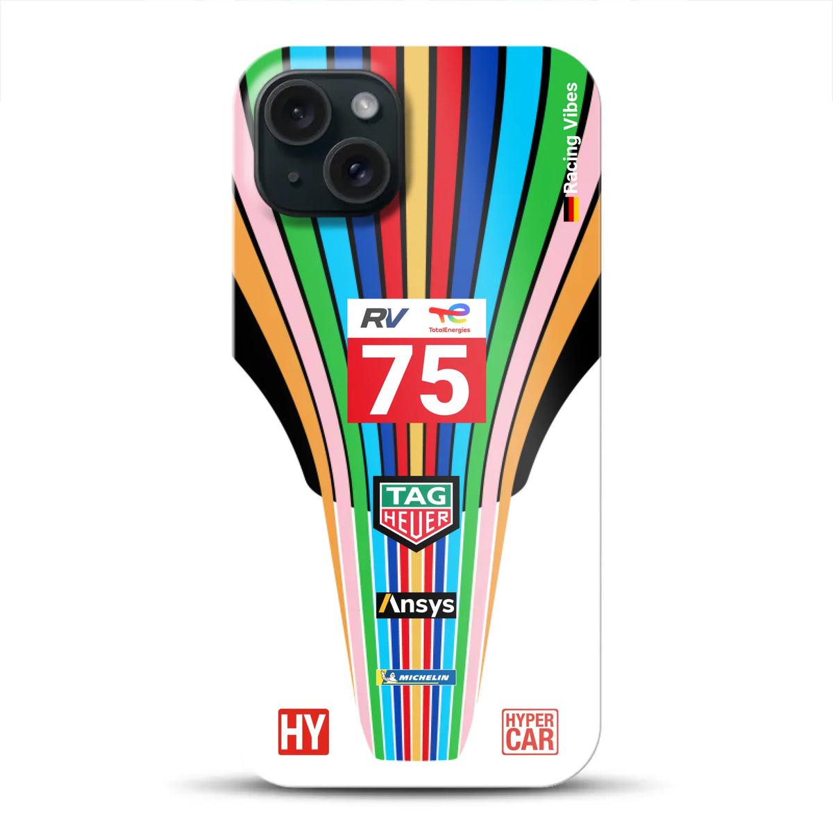 Porsche 963 #75 2023 Livery - Individuelle Premium Hülle für iPhone