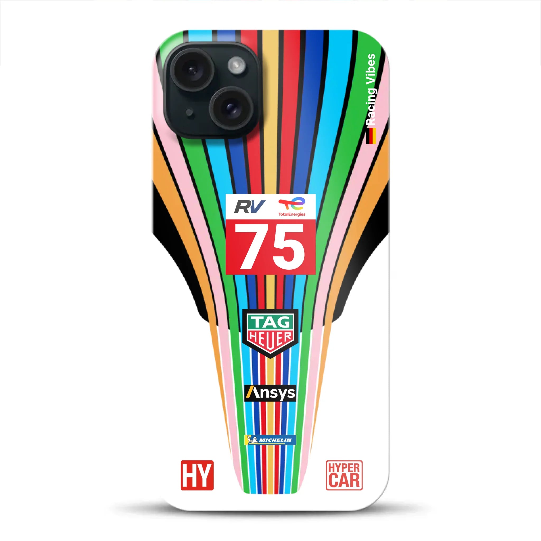 Porsche 963 #75 2023 Livery - Custodia rigida per iPhone