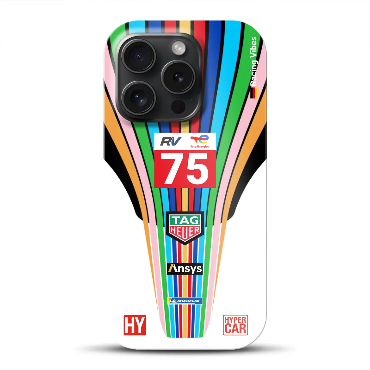 Porsche 963 #75 2023 Livery - Individuelle Premium Hülle für iPhone