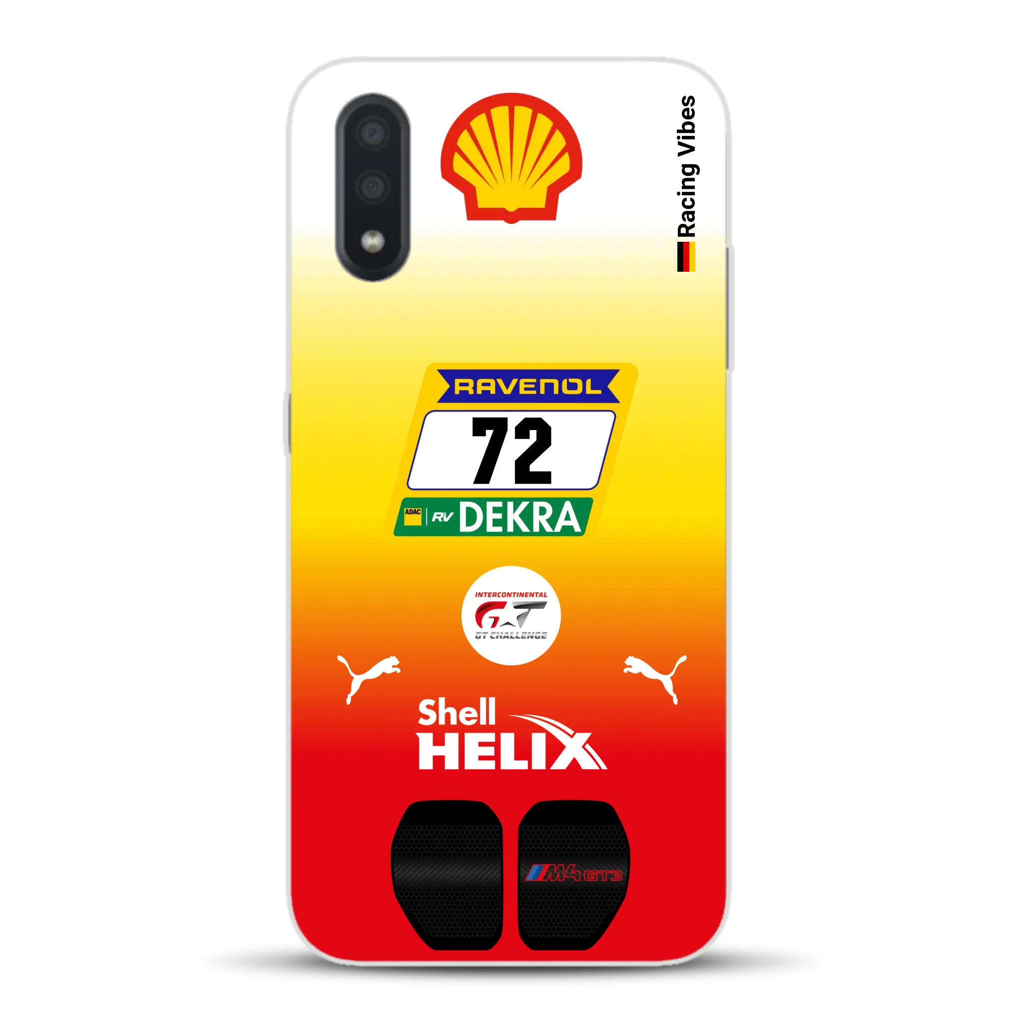 RMG M4 GT3 #72 24h Nürburgring 2024 Livery - Individuelle Handyhülle für Samsung