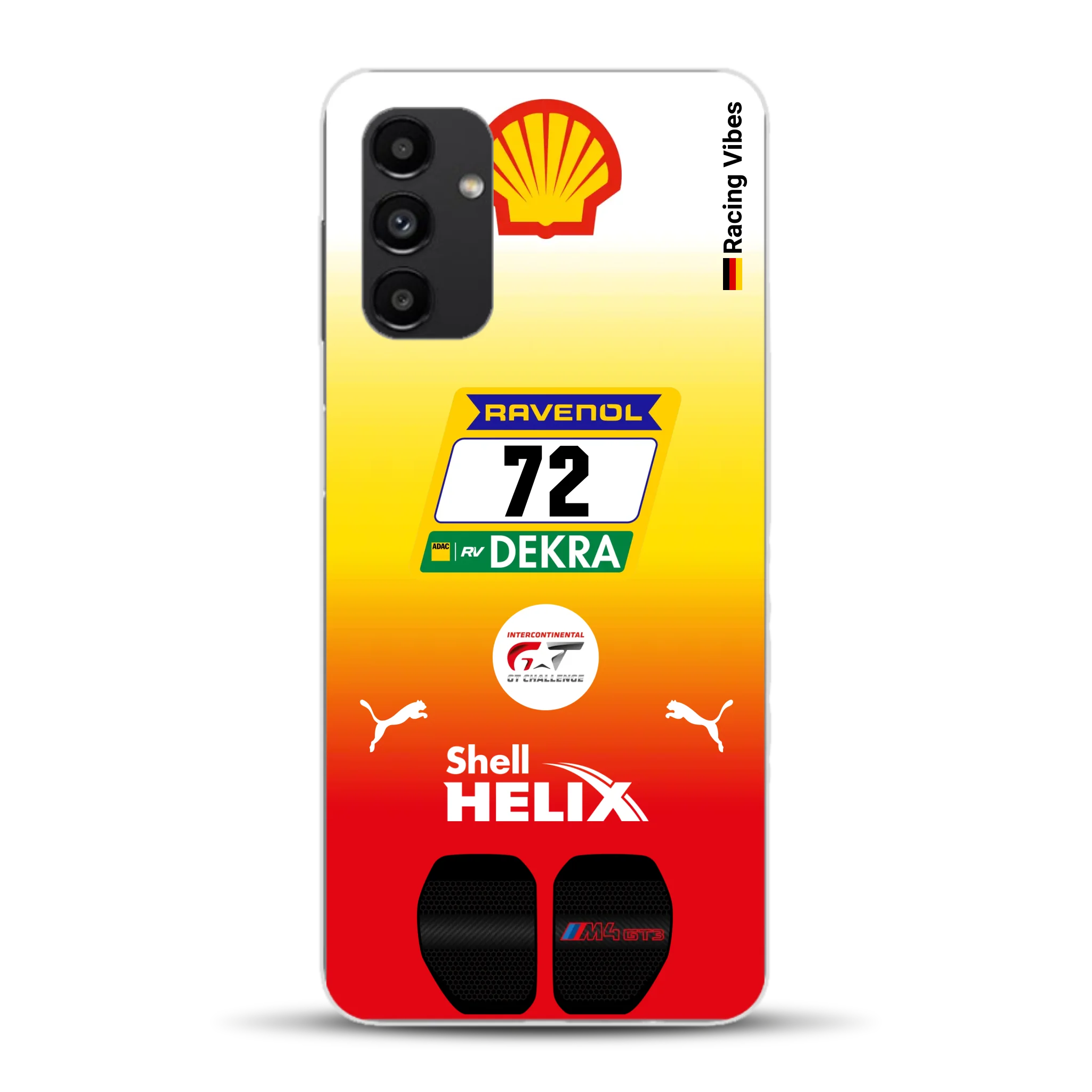 RMG M4 GT3 #72 24h Nürburgring 2024 Livery - Individuelle Handyhülle für Samsung
