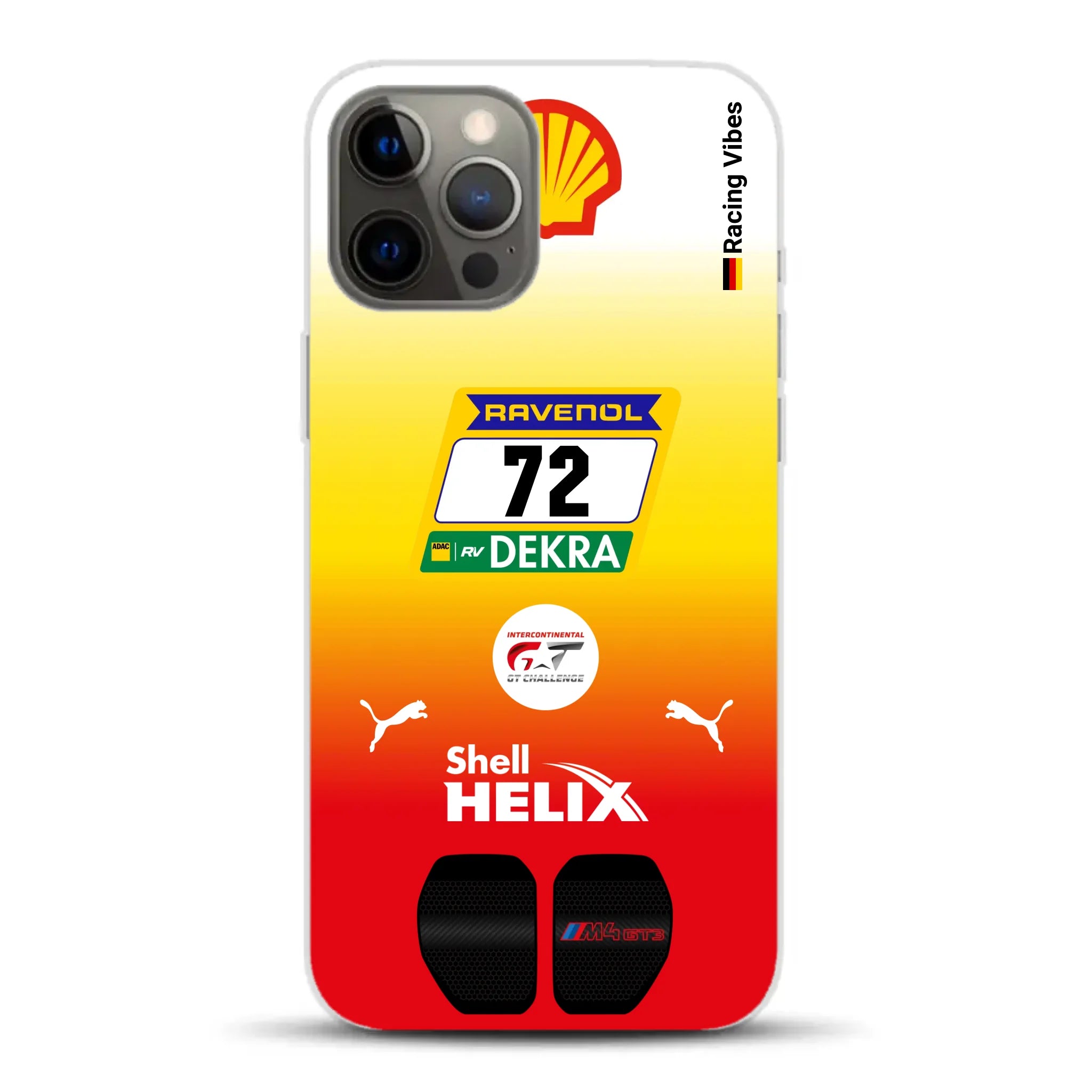 RMG M4 GT3 #72 24h Nürburgring 2024 Livery - Individuelle Handyhülle für iPhone