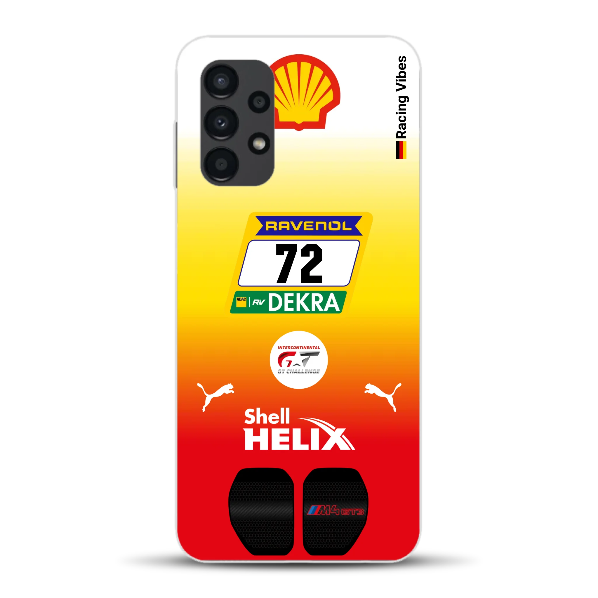 RMG M4 GT3 #72 24h Nürburgring 2024 Livery - Individuelle Handyhülle für Samsung