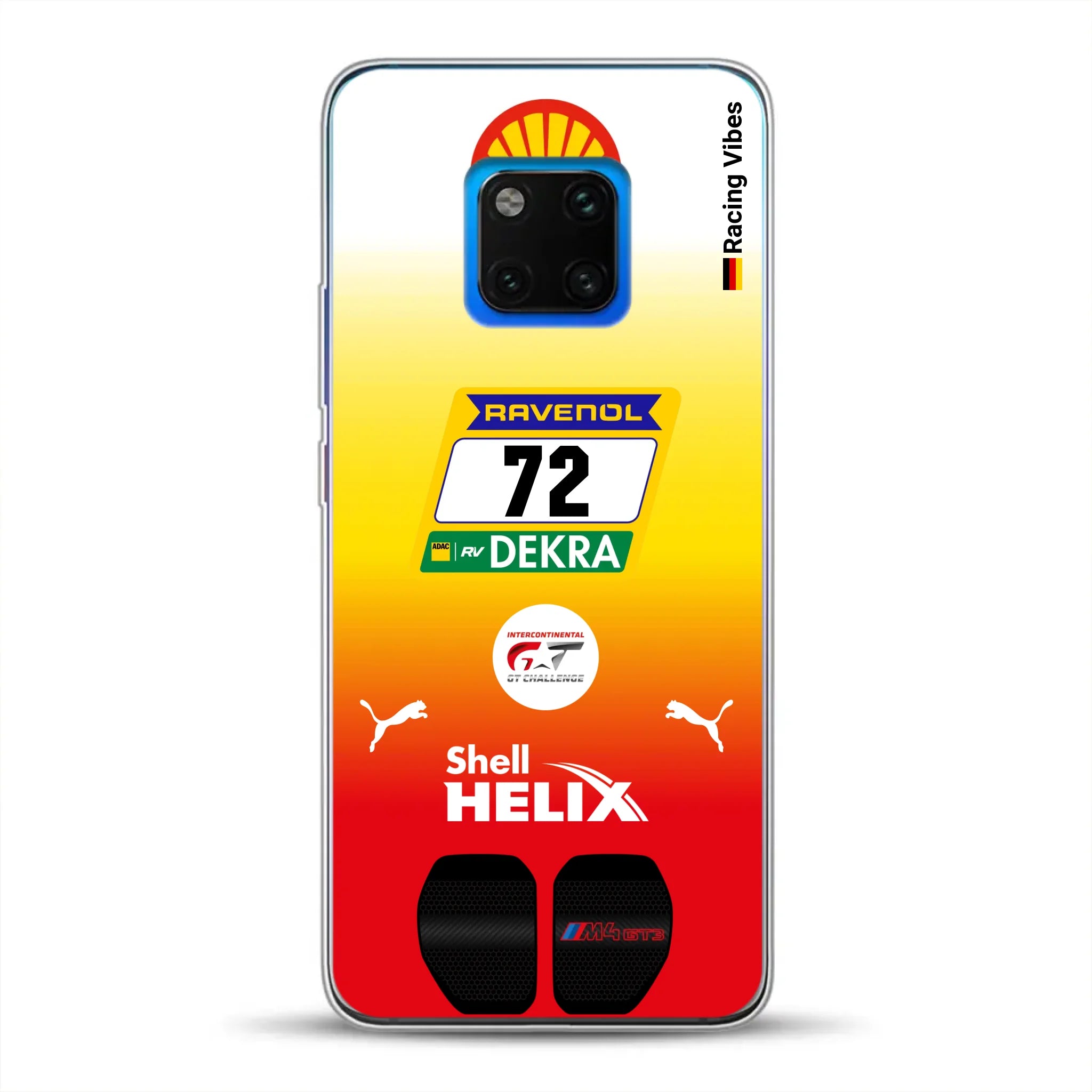 RMG M4 GT3 #72 24h Nürburgring 2024 Livery - Personnalisé coque pour Huawei