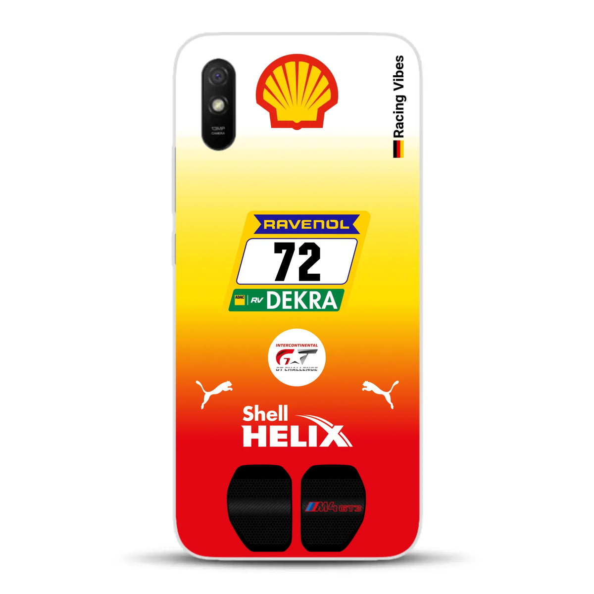 RMG M4 GT3 #72 24h Nürburgring 2024 Livery - Custodia per cellulare personalizzata per Xiaomi
