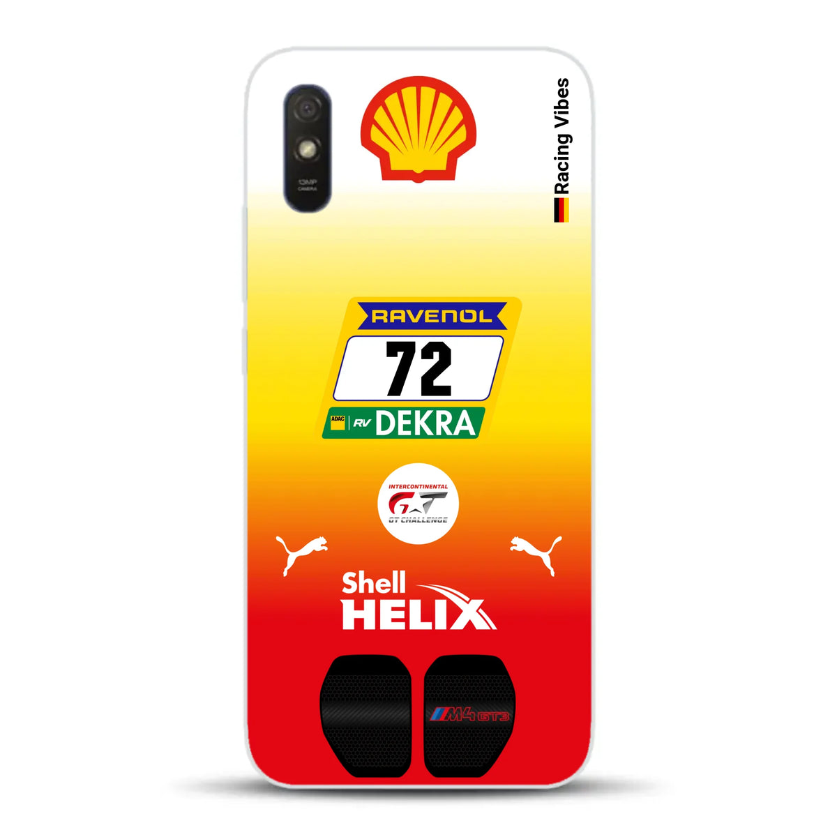 RMG M4 GT3 #72 24h Nürburgring 2024 Livery - Custodia per cellulare personalizzata per Xiaomi