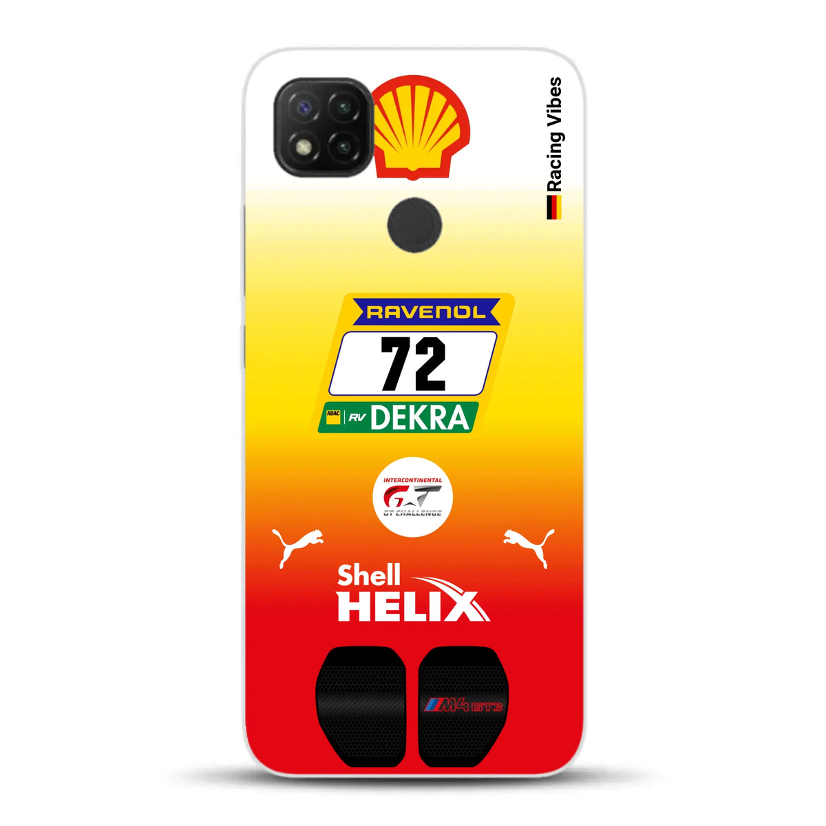 RMG M4 GT3 #72 24h Nürburgring 2024 Livery - Custodia per cellulare personalizzata per Xiaomi
