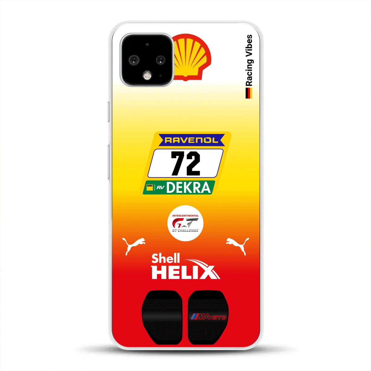 RMG M4 GT3 #72 24h Nürburgring 2024 Livery - Custom phone case for Google