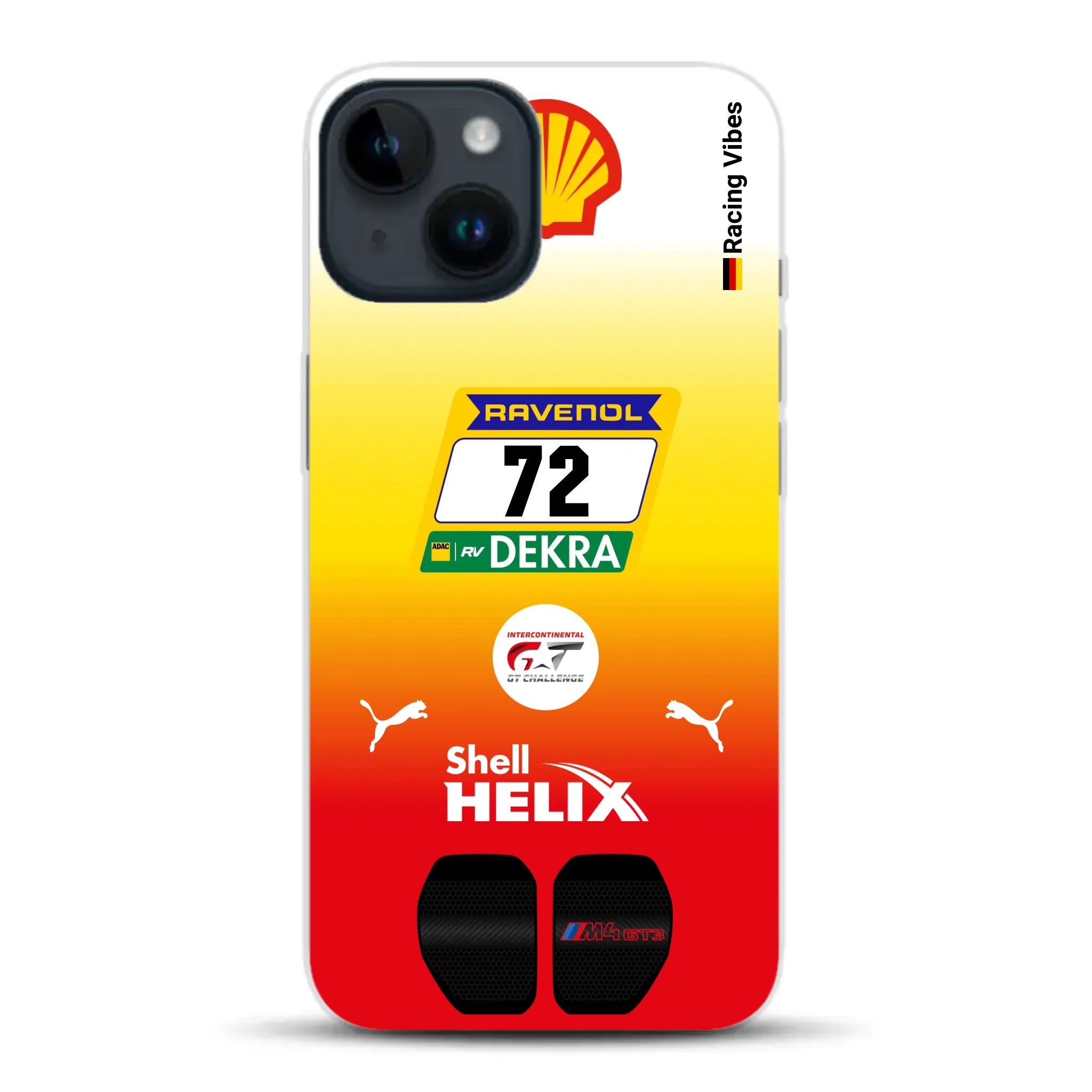 RMG M4 GT3 #72 24h Nürburgring 2024 Livery - Custom phone case for iPhone