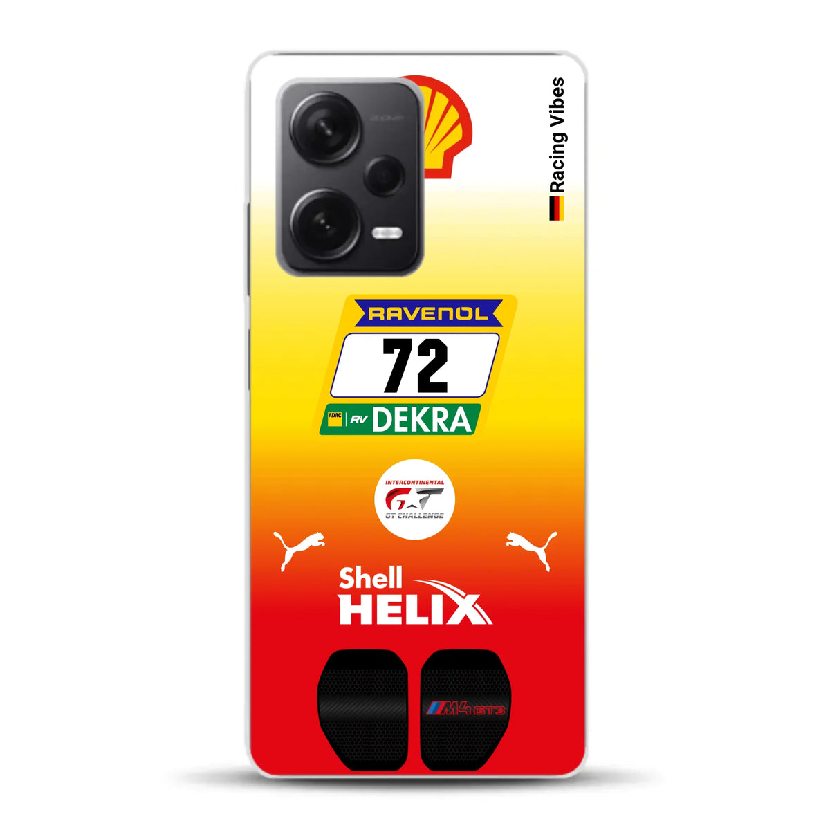 RMG M4 GT3 #72 24h Nürburgring 2024 Livery - Custodia per cellulare personalizzata per Xiaomi