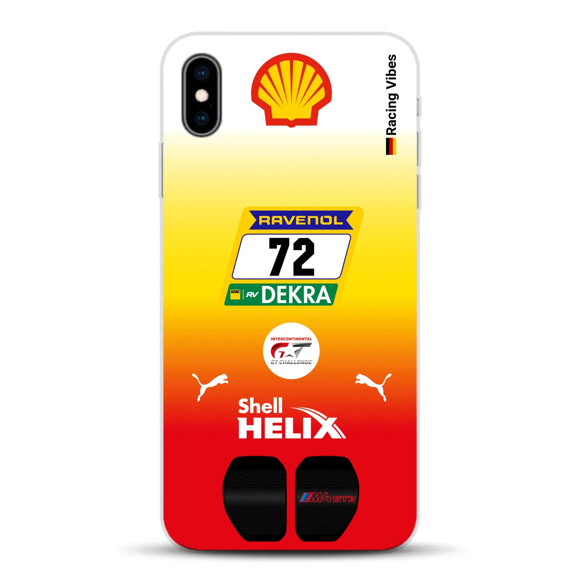 RMG M4 GT3 #72 24h Nürburgring 2024 Livery - Custom phone case for iPhone