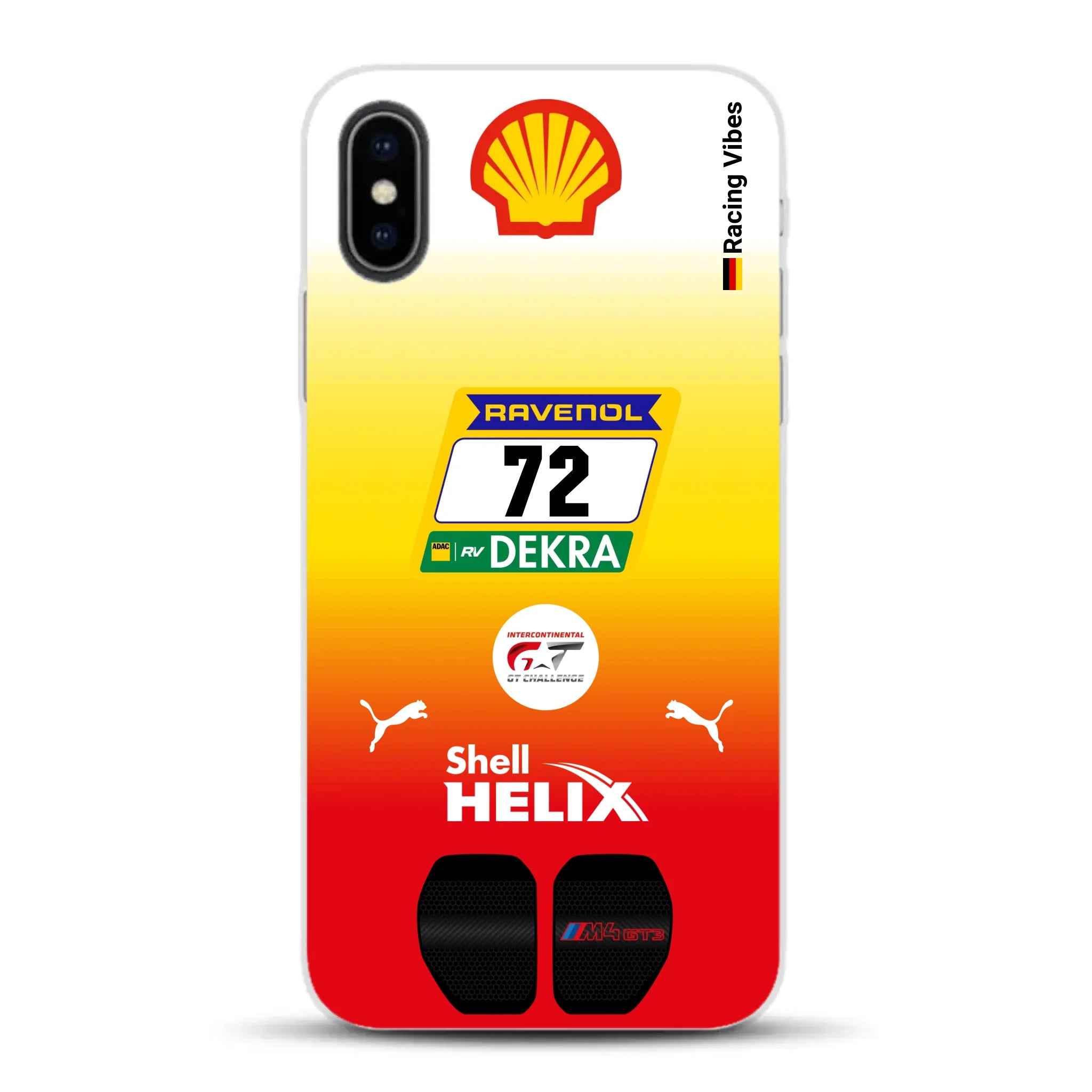 RMG M4 GT3 #72 24h Nürburgring 2024 Livery - Individuelle Handyhülle für iPhone