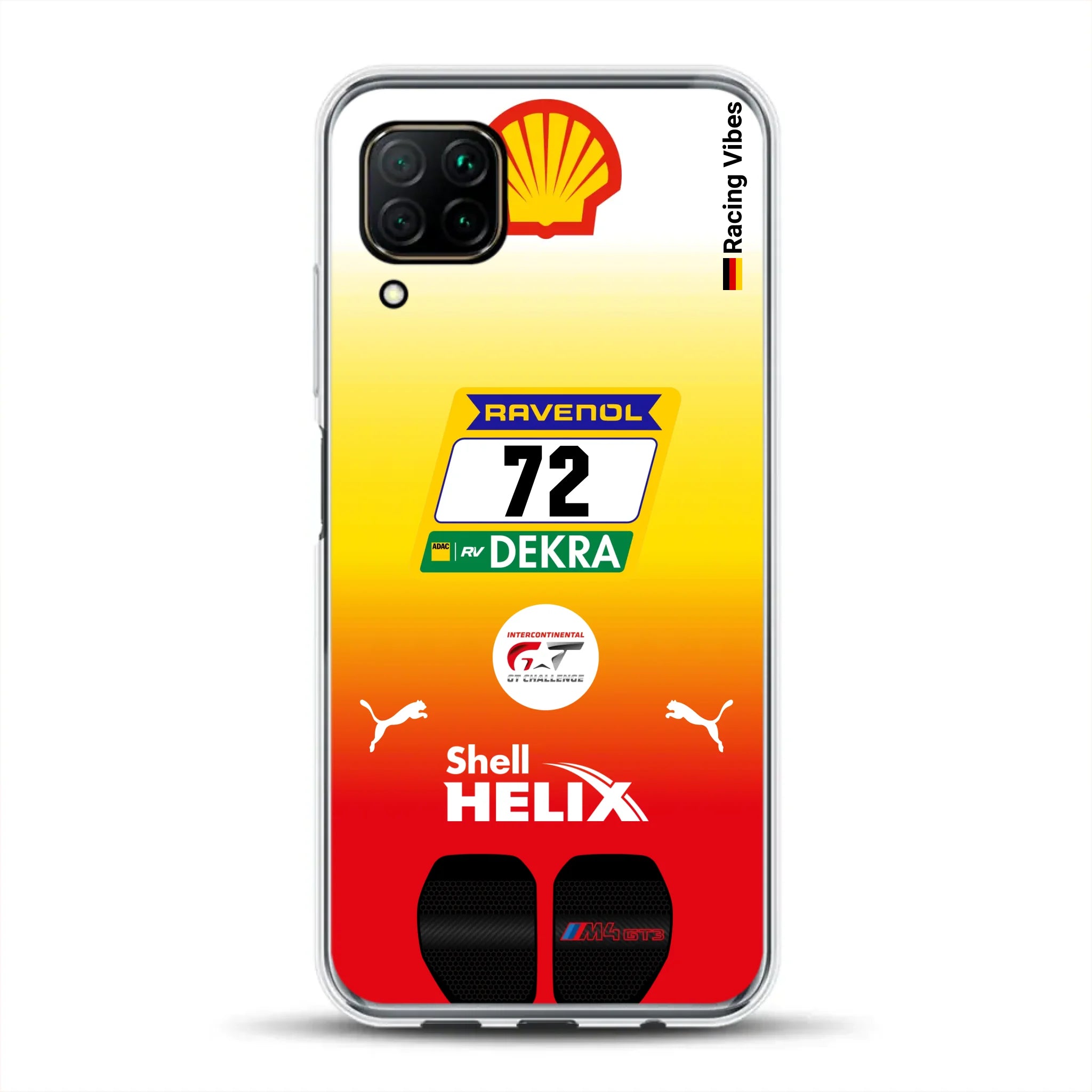 RMG M4 GT3 #72 24h Nürburgring 2024 Livery - Personnalisé coque pour Huawei