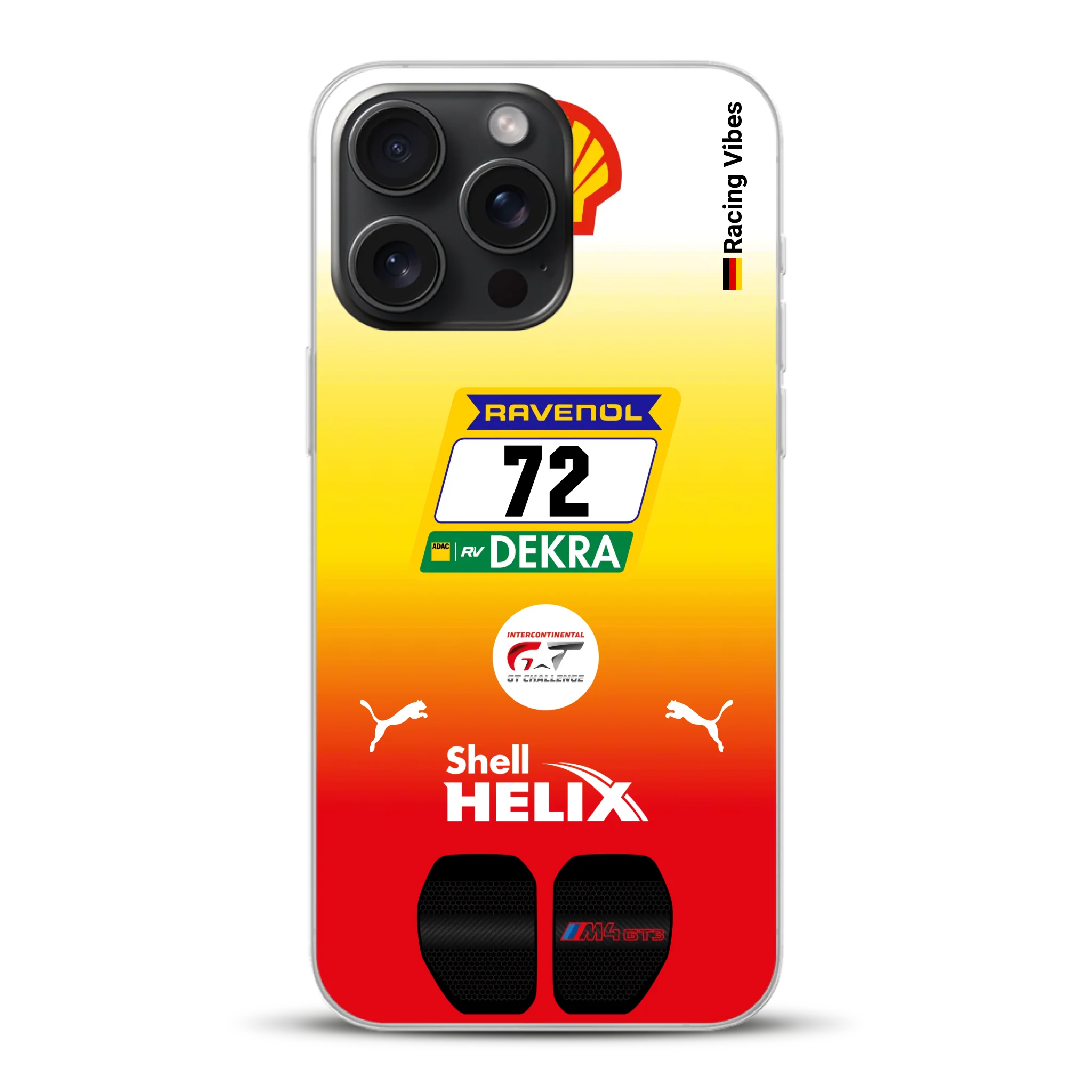RMG M4 GT3 #72 24h Nürburgring 2024 Livery - Custom phone case for iPhone