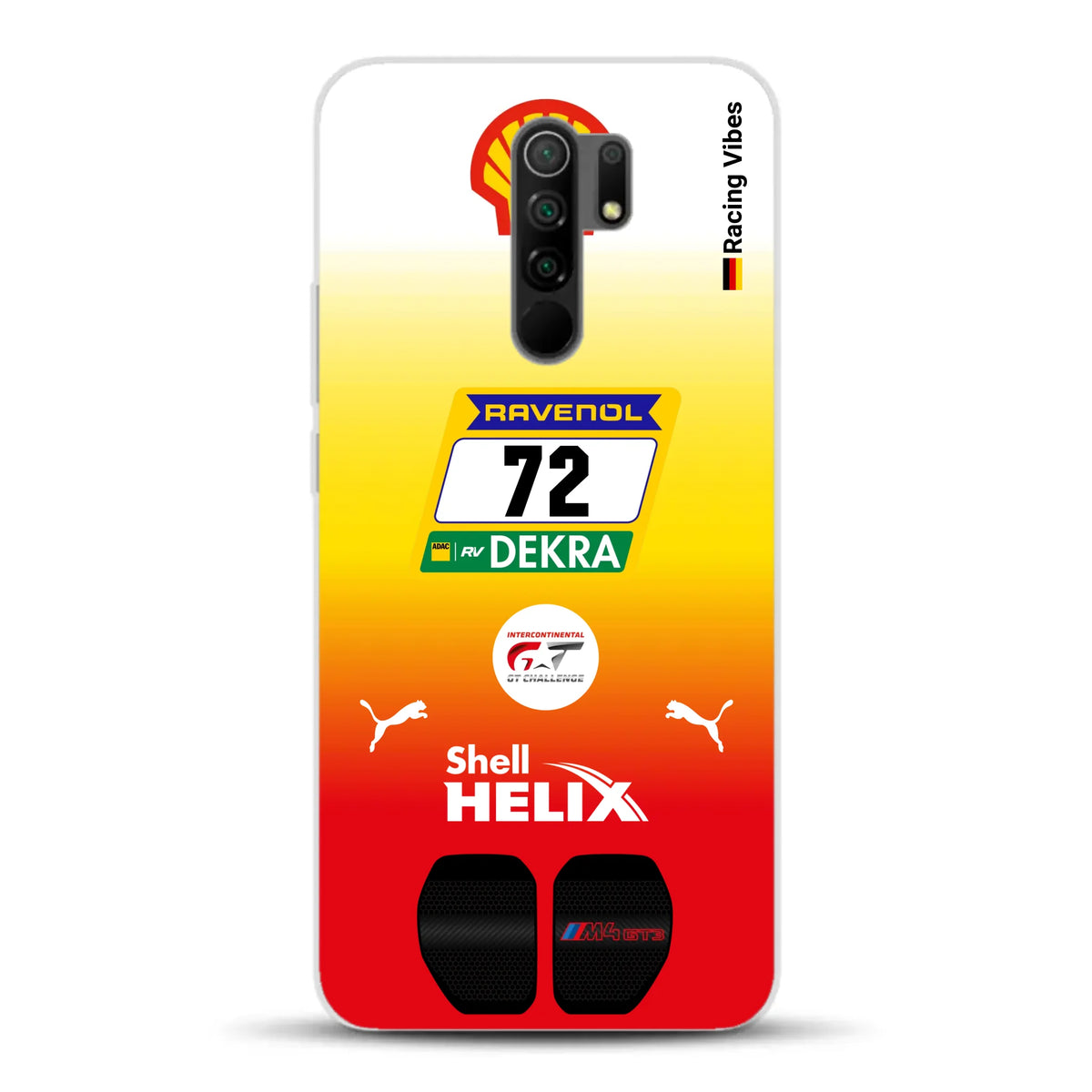 RMG M4 GT3 #72 24h Nürburgring 2024 Livery - Custodia per cellulare personalizzata per Xiaomi