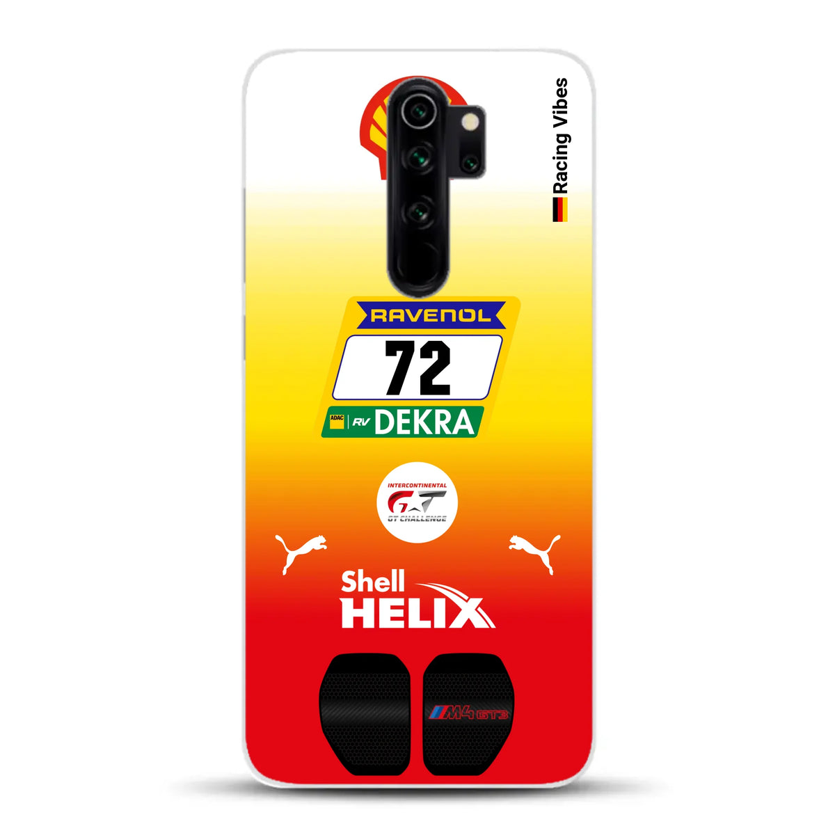 RMG M4 GT3 #72 24h Nürburgring 2024 Livery - Custodia per cellulare personalizzata per Xiaomi