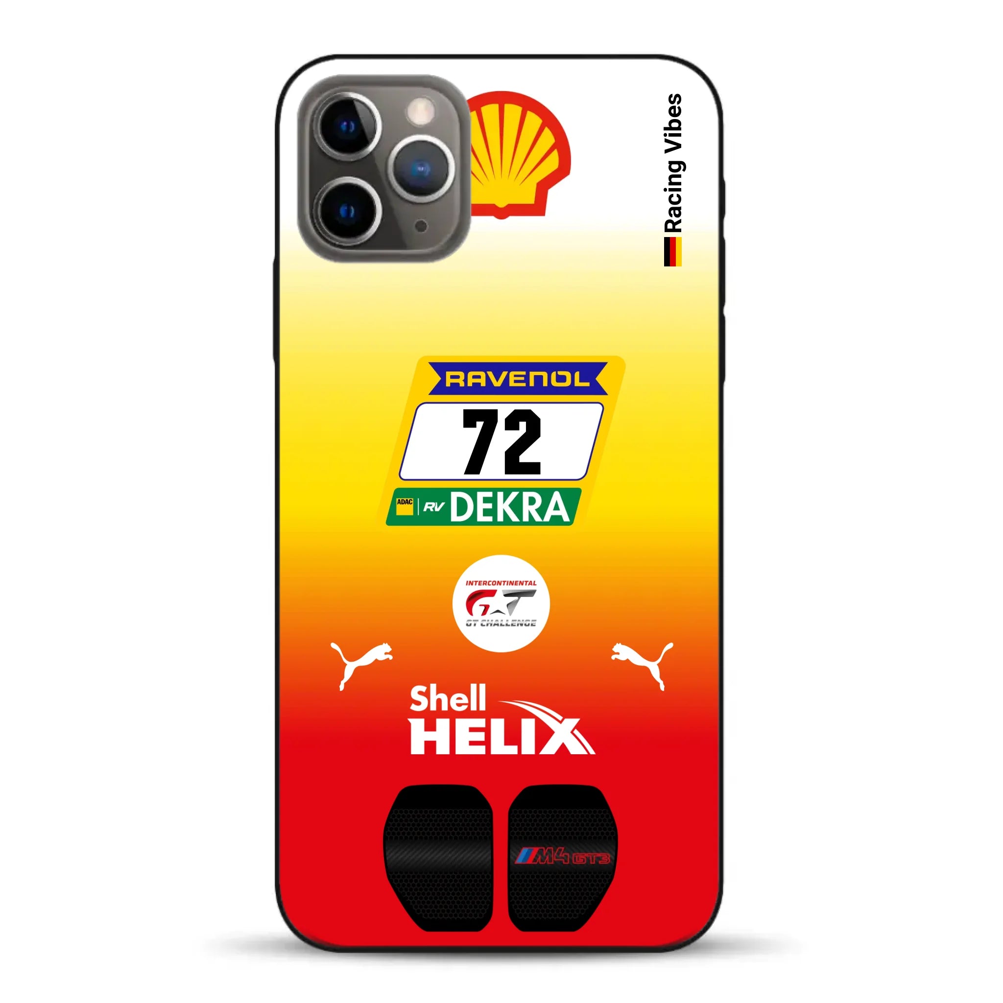 RMG M4 GT3 #72 24h Nürburgring 2024 Livery - Custom phone case for iPhone