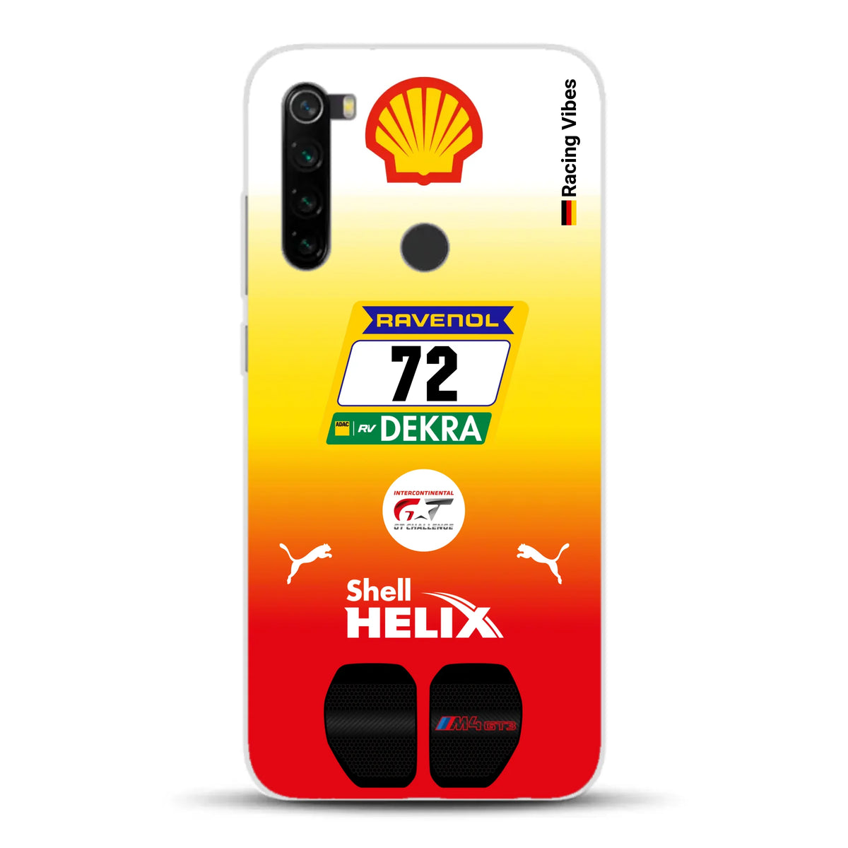 RMG M4 GT3 #72 24h Nürburgring 2024 Livery - Custodia per cellulare personalizzata per Xiaomi