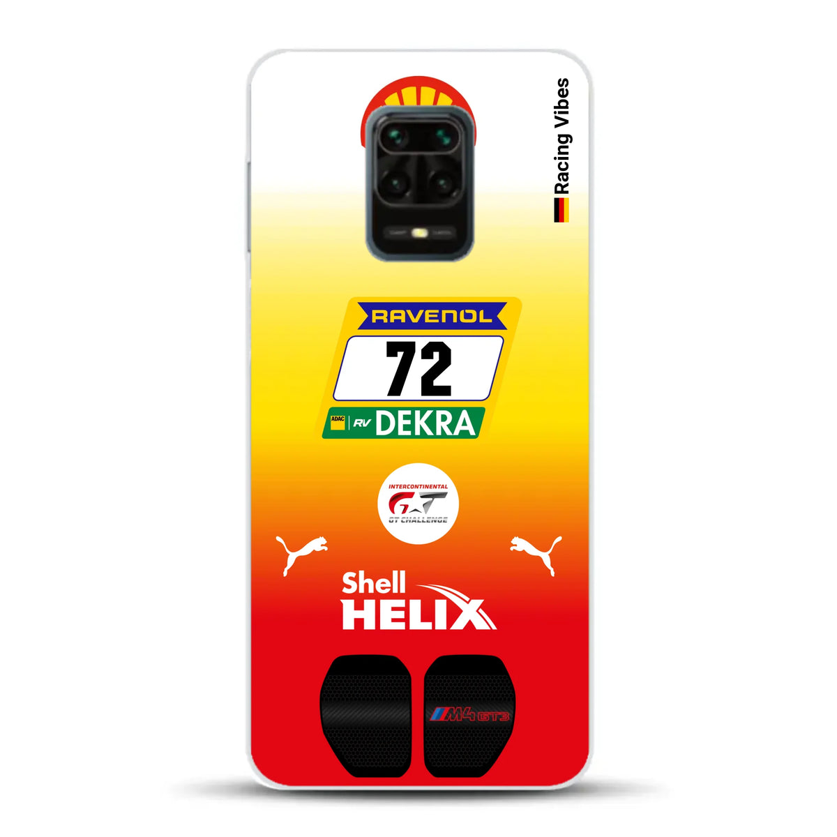 RMG M4 GT3 #72 24h Nürburgring 2024 Livery - Custodia per cellulare personalizzata per Xiaomi