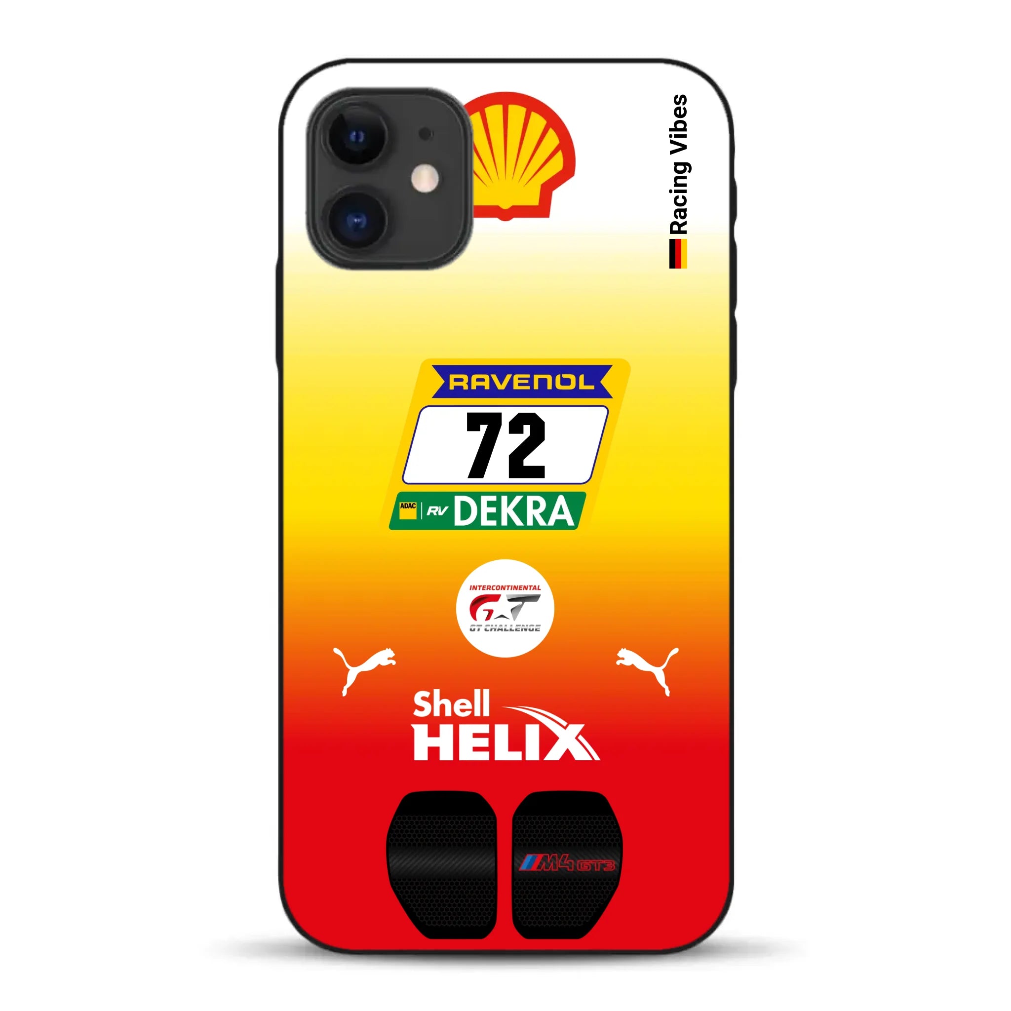 RMG M4 GT3 #72 24h Nürburgring 2024 Livery - Custom phone case for iPhone