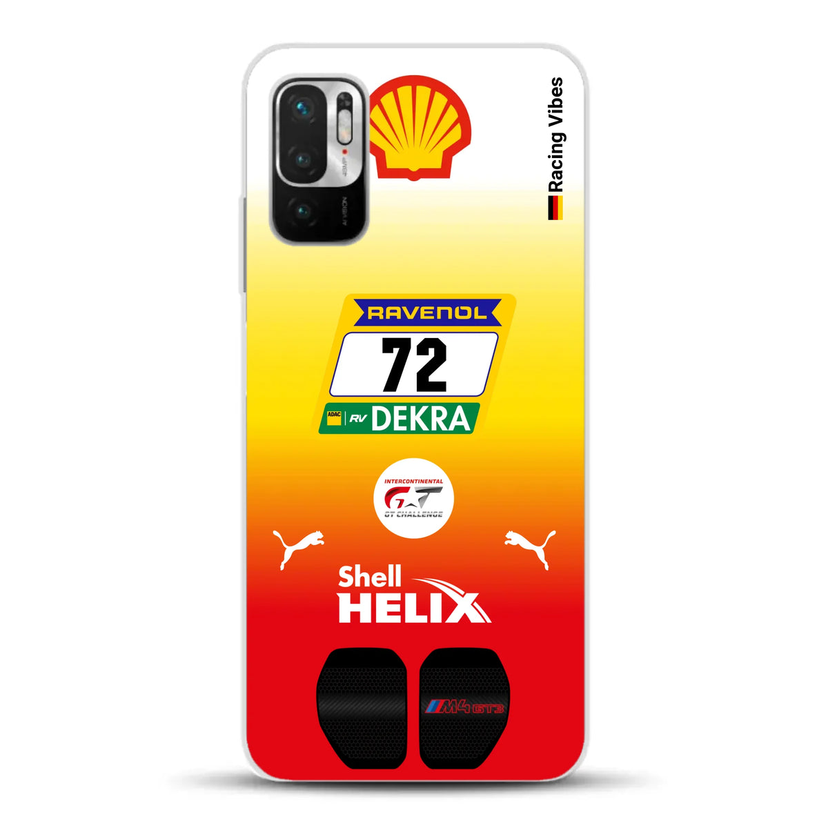 RMG M4 GT3 #72 24h Nürburgring 2024 Livery - Custodia per cellulare personalizzata per Xiaomi