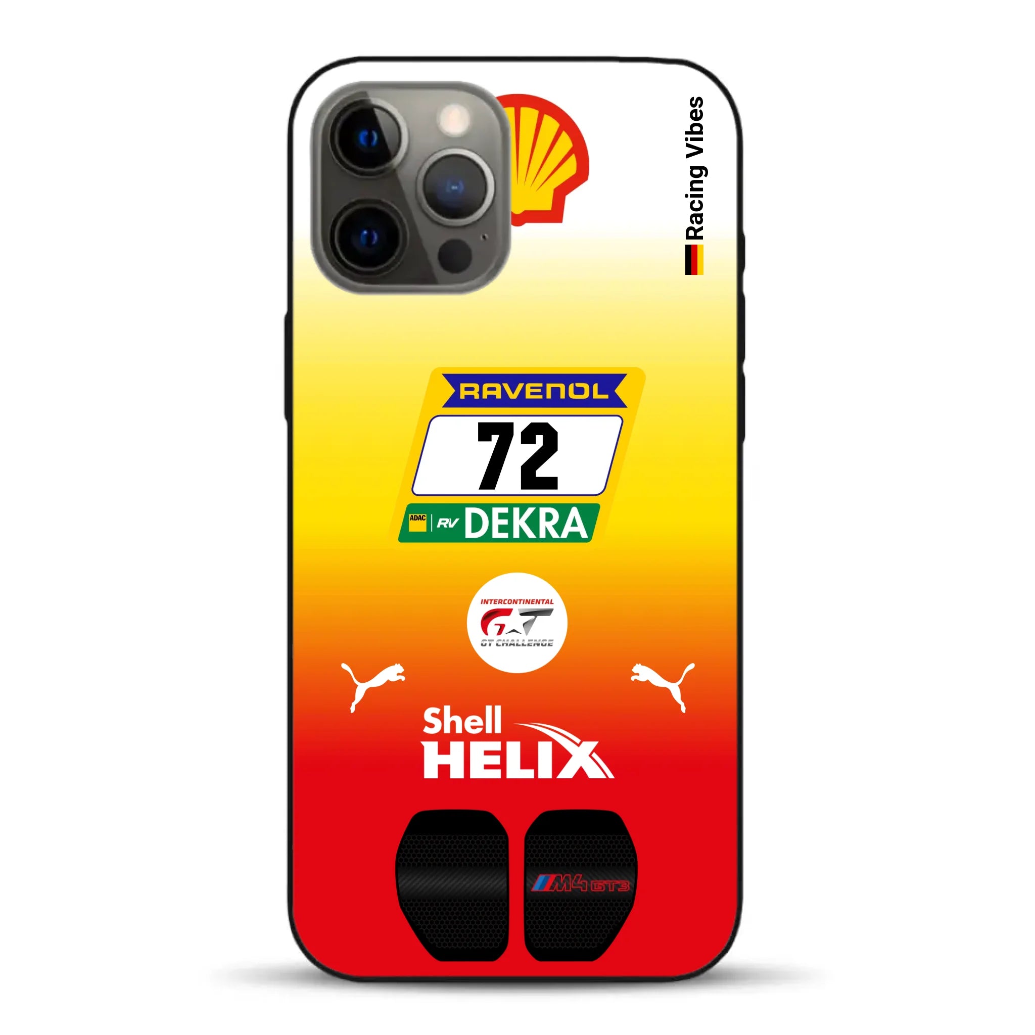 RMG M4 GT3 #72 24h Nürburgring 2024 Livery - Individuelle Handyhülle für iPhone