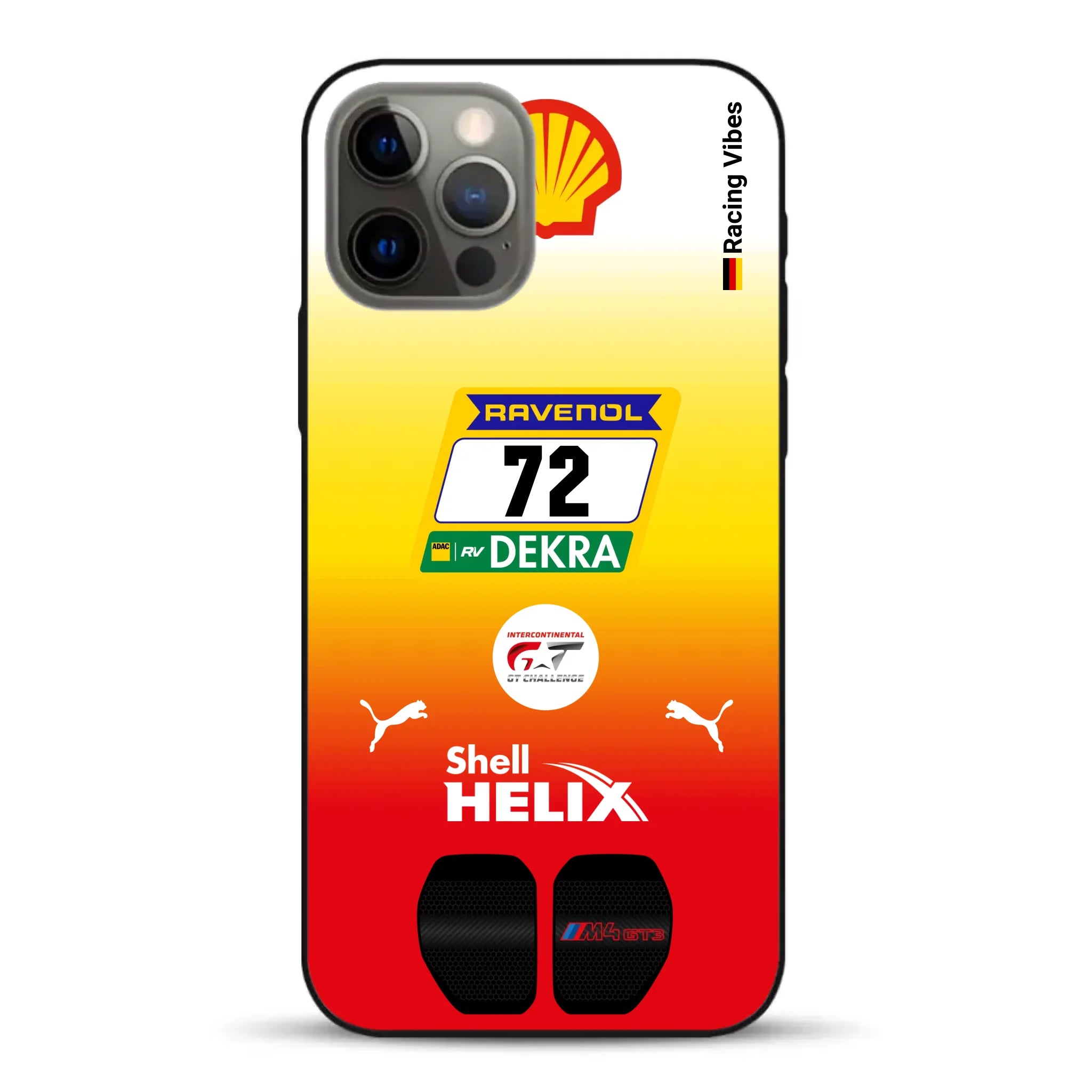 RMG M4 GT3 #72 24h Nürburgring 2024 Livery - Custom phone case for iPhone